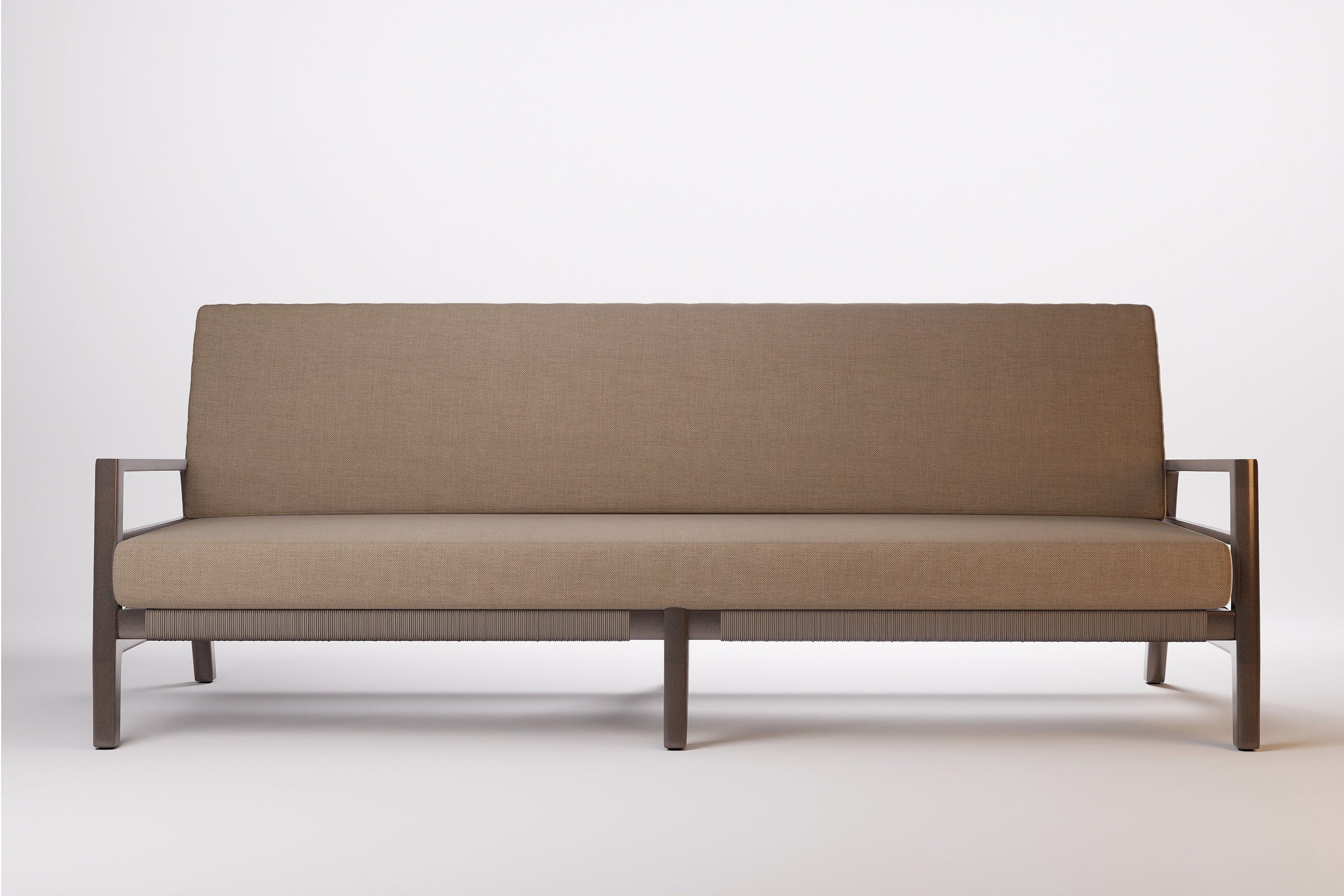 Copenhagen Outdoor Sofa 3 Seat Aluminium