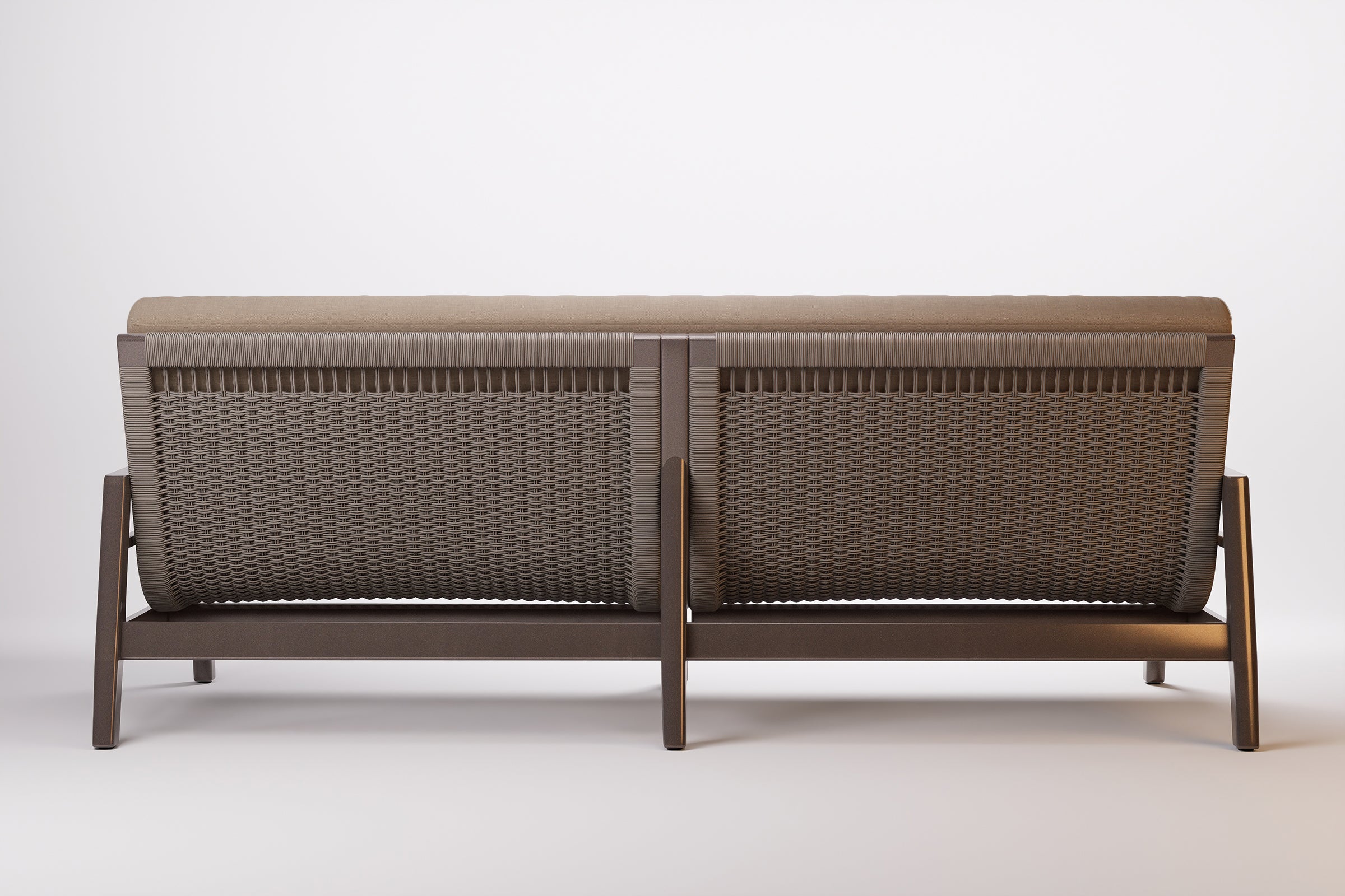 Copenhagen Outdoor Sofa 3 Seat Aluminium