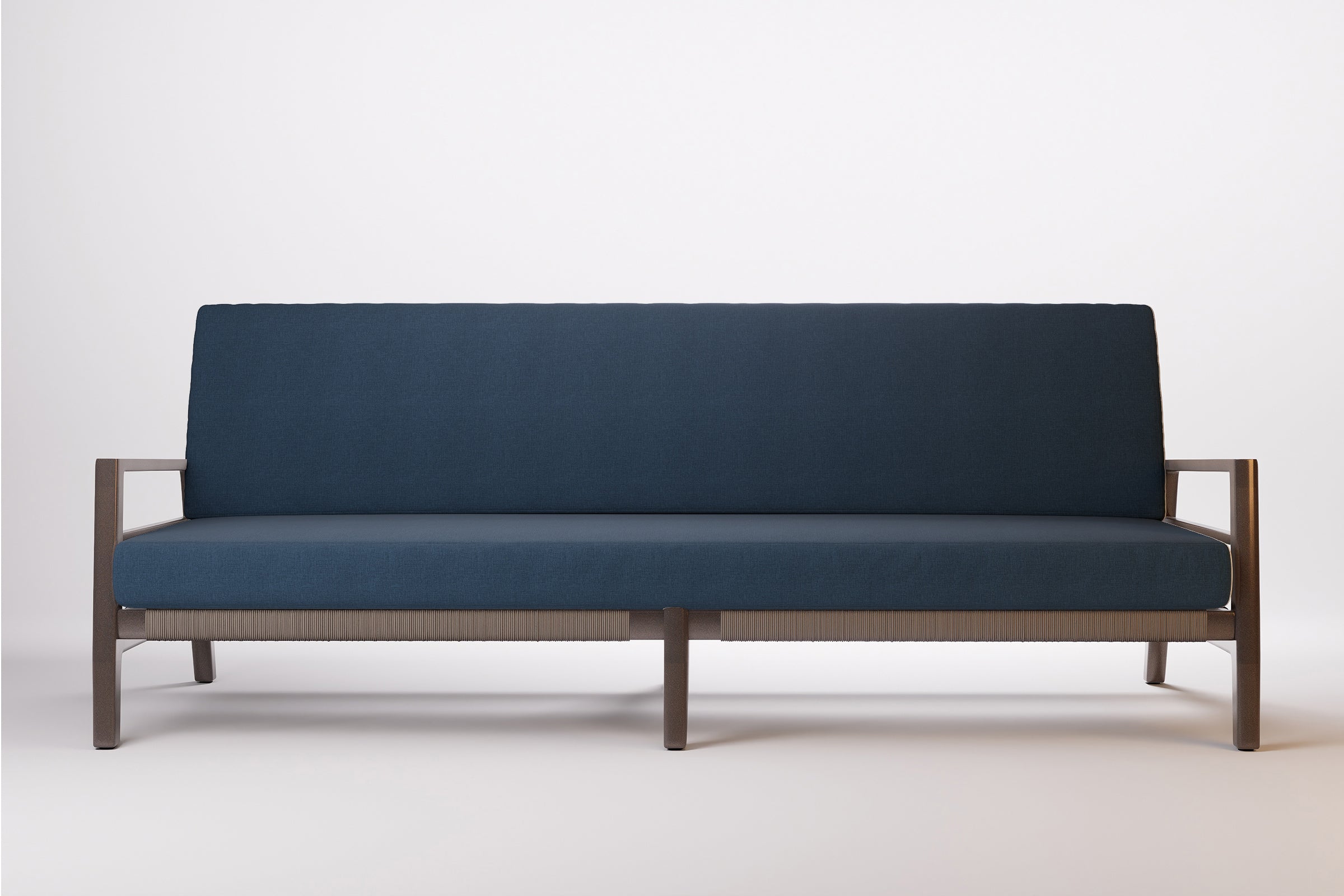 Copenhagen Outdoor Sofa 3 Seat Aluminium