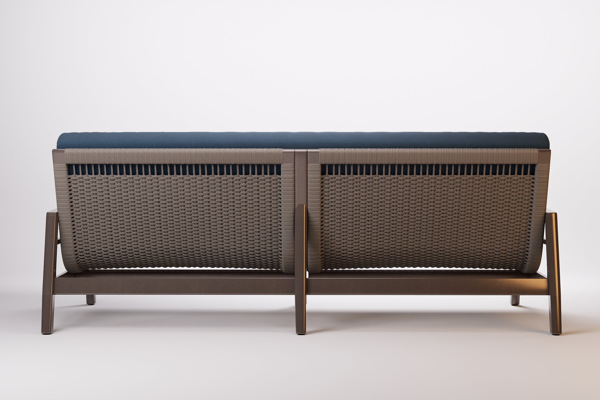 Copenhagen Outdoor Sofa 3 Seat Aluminium