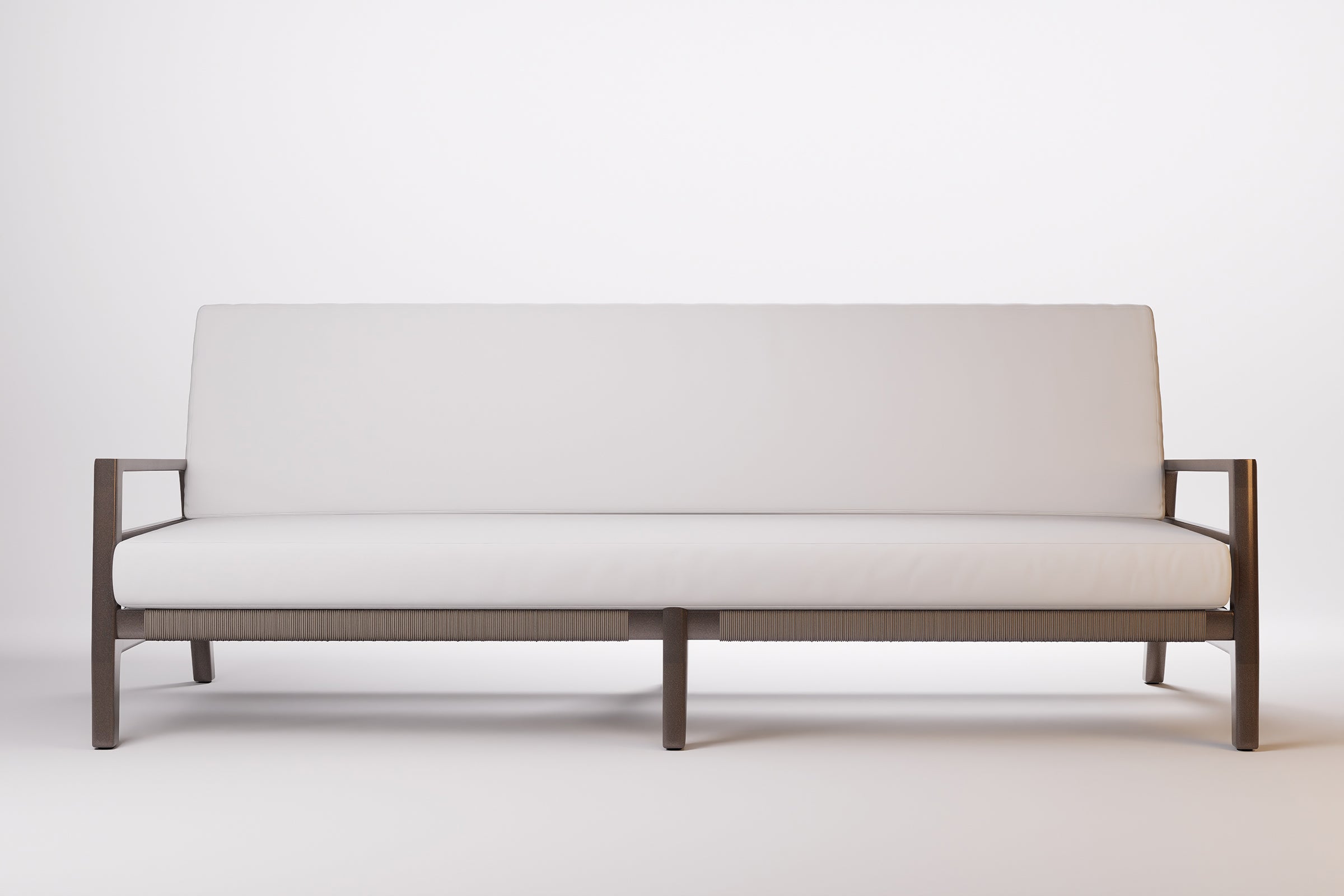 Copenhagen Outdoor Sofa 3 Seat Aluminium