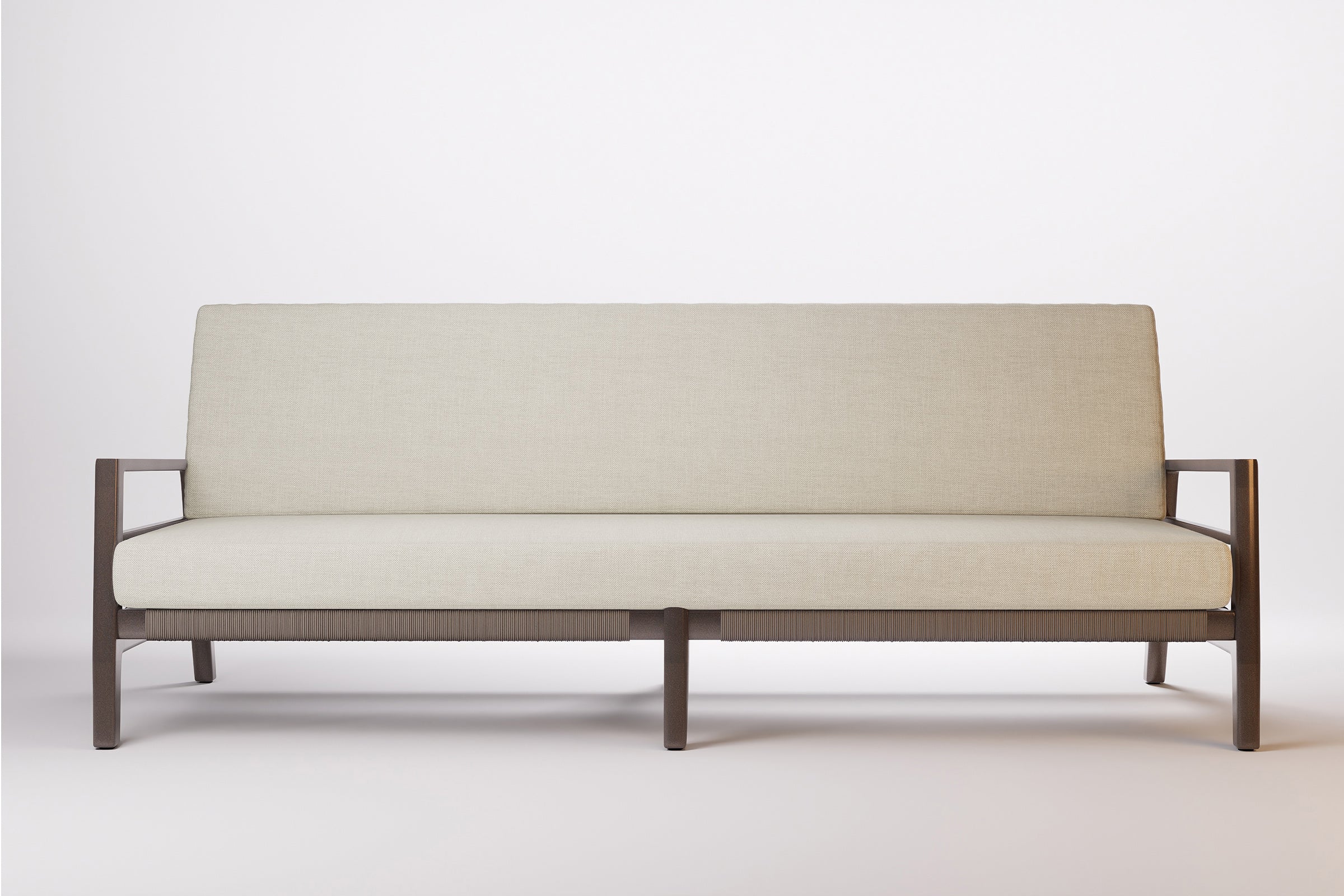 Copenhagen Outdoor Sofa 3 Seat Aluminium