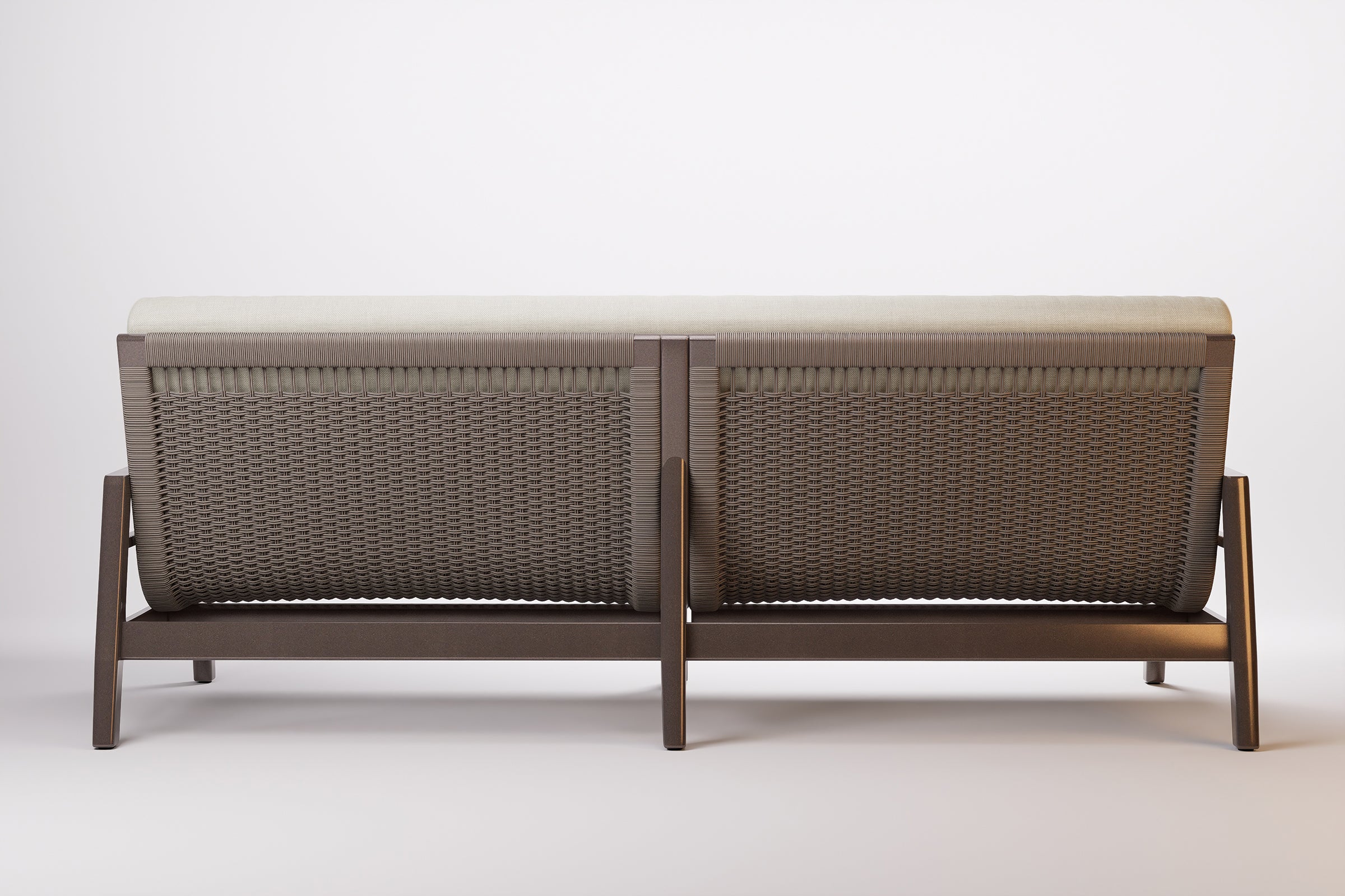 Copenhagen Outdoor Sofa 3 Seat Aluminium