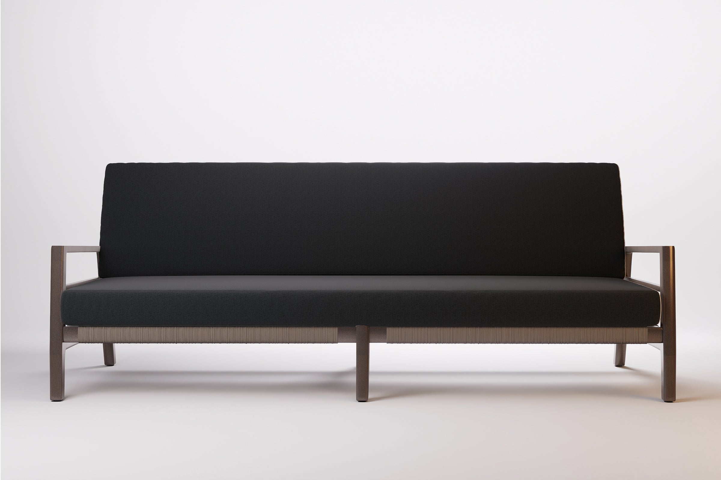 Copenhagen Outdoor Sofa 3 Seat Aluminium