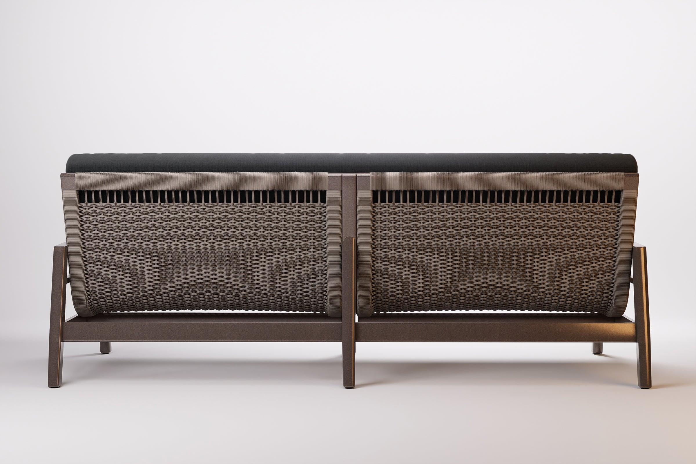 Copenhagen Outdoor Sofa 3 Seat Aluminium