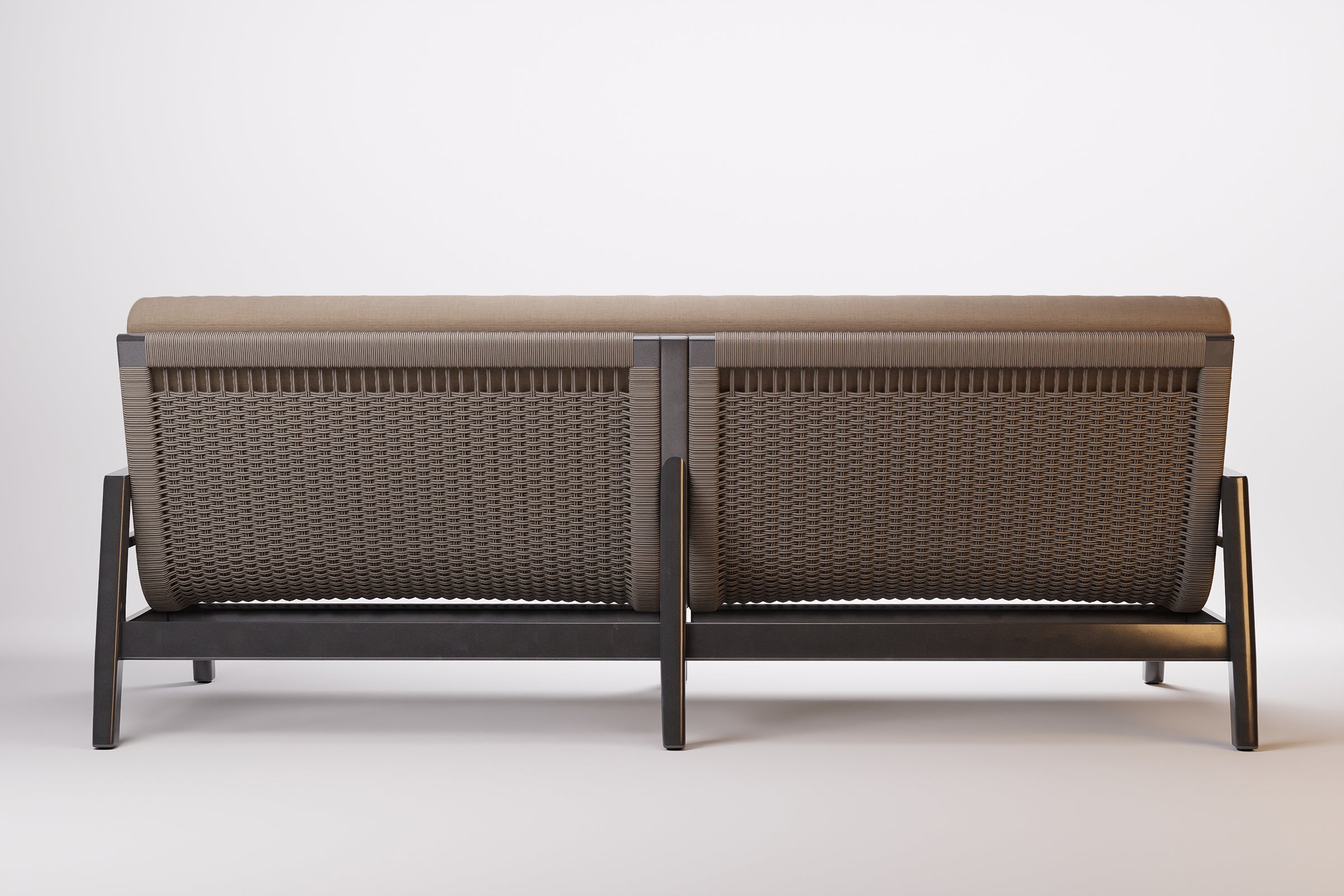 Copenhagen Outdoor Sofa 3 Seat Aluminium