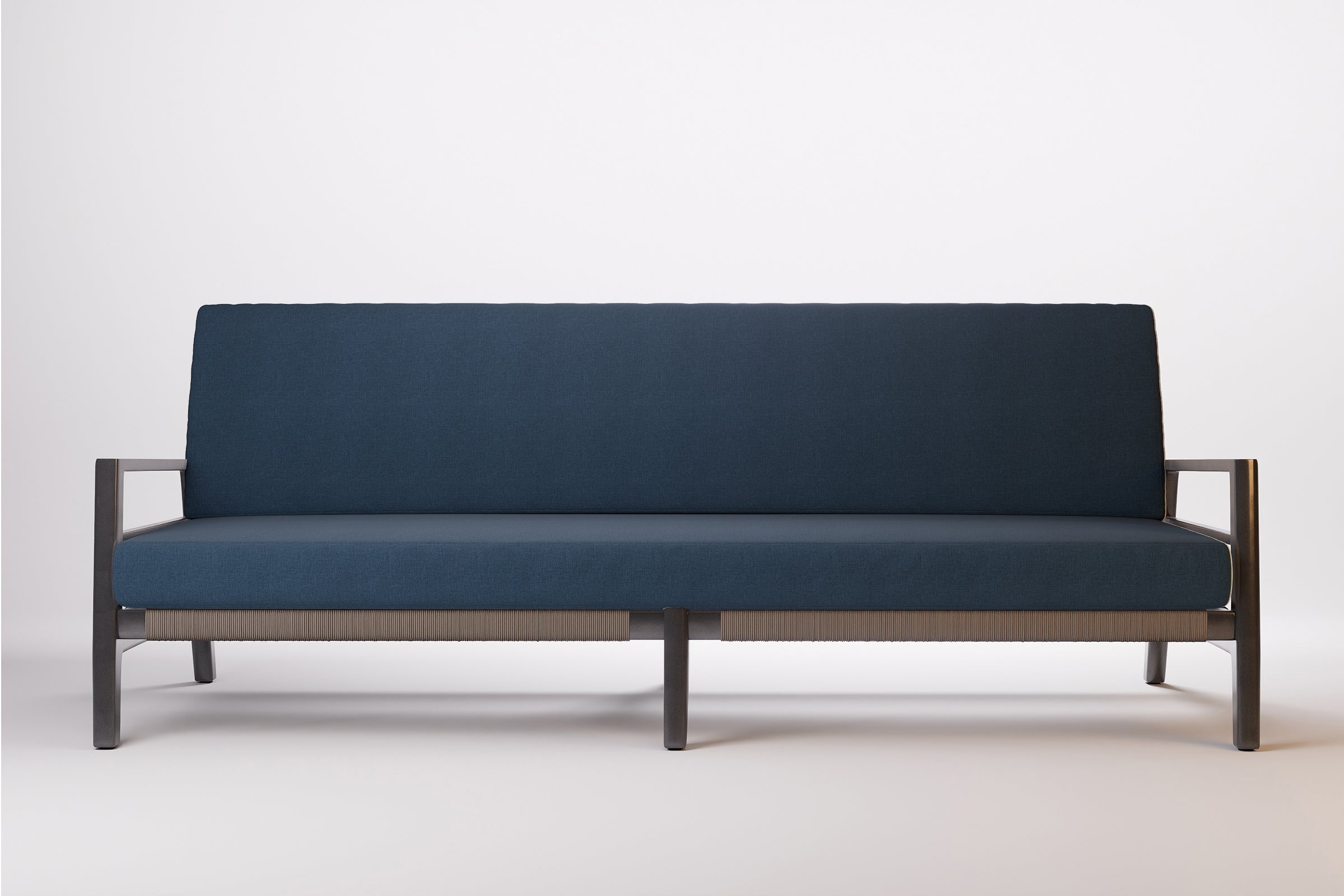 Copenhagen Outdoor Sofa 3 Seat Aluminium