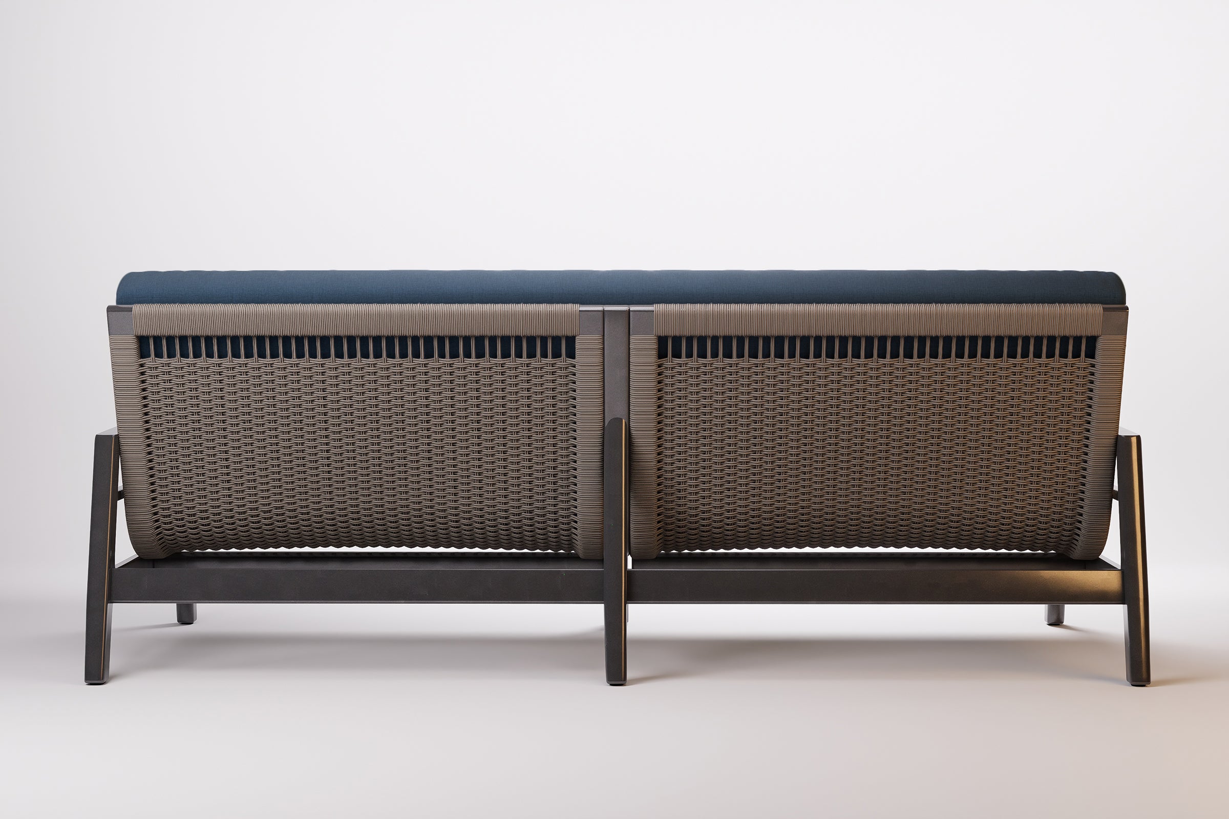 Copenhagen Outdoor Sofa 3 Seat Aluminium