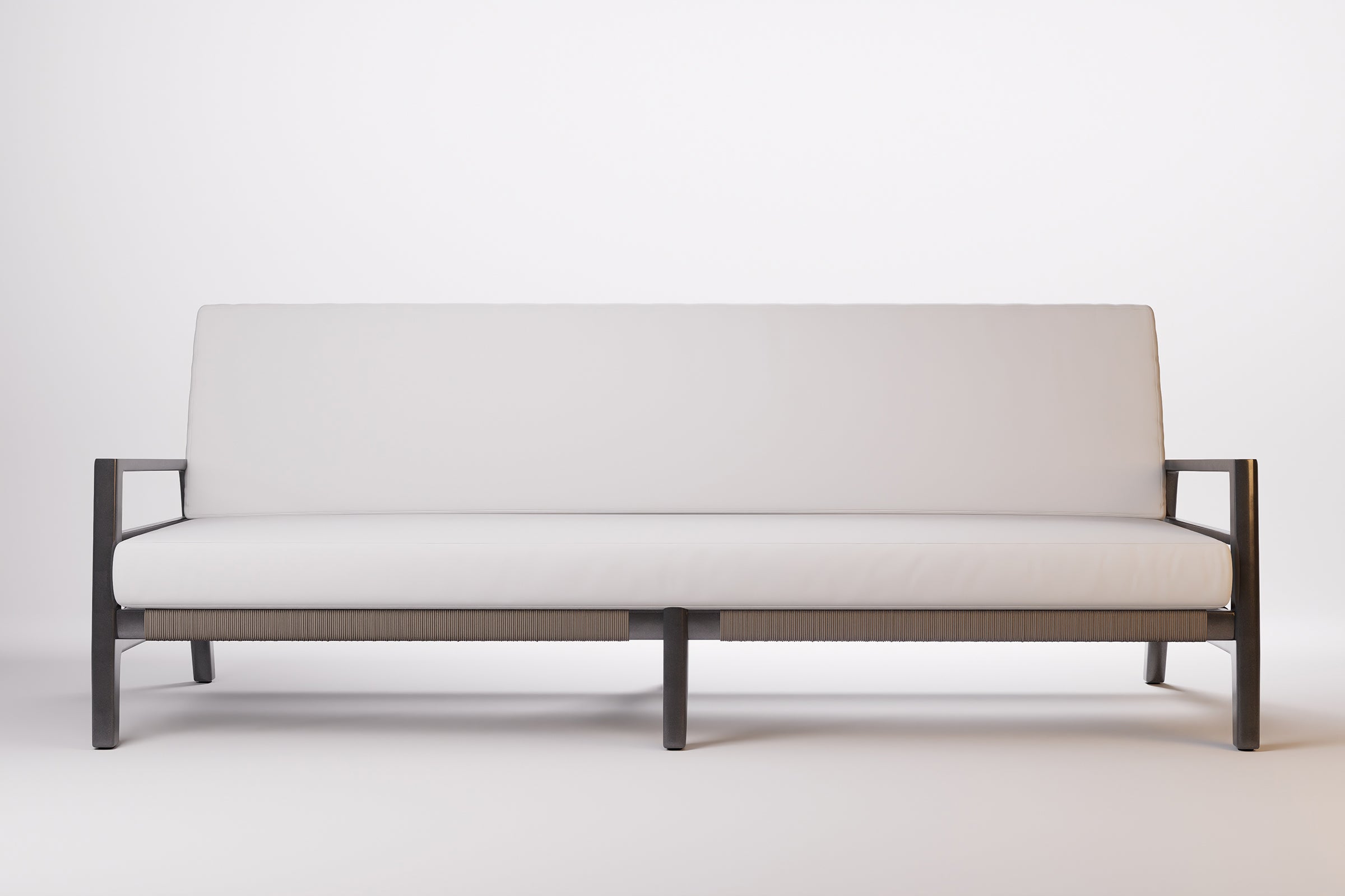 Copenhagen Outdoor Sofa 3 Seat Aluminium