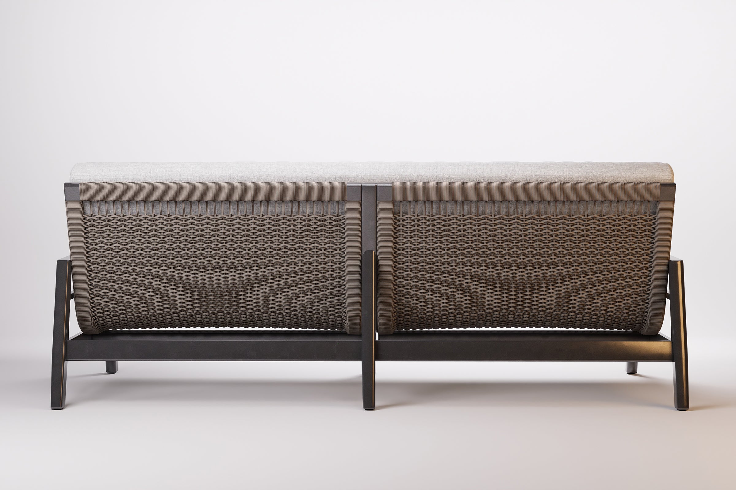 Copenhagen Outdoor Sofa 3 Seat Aluminium