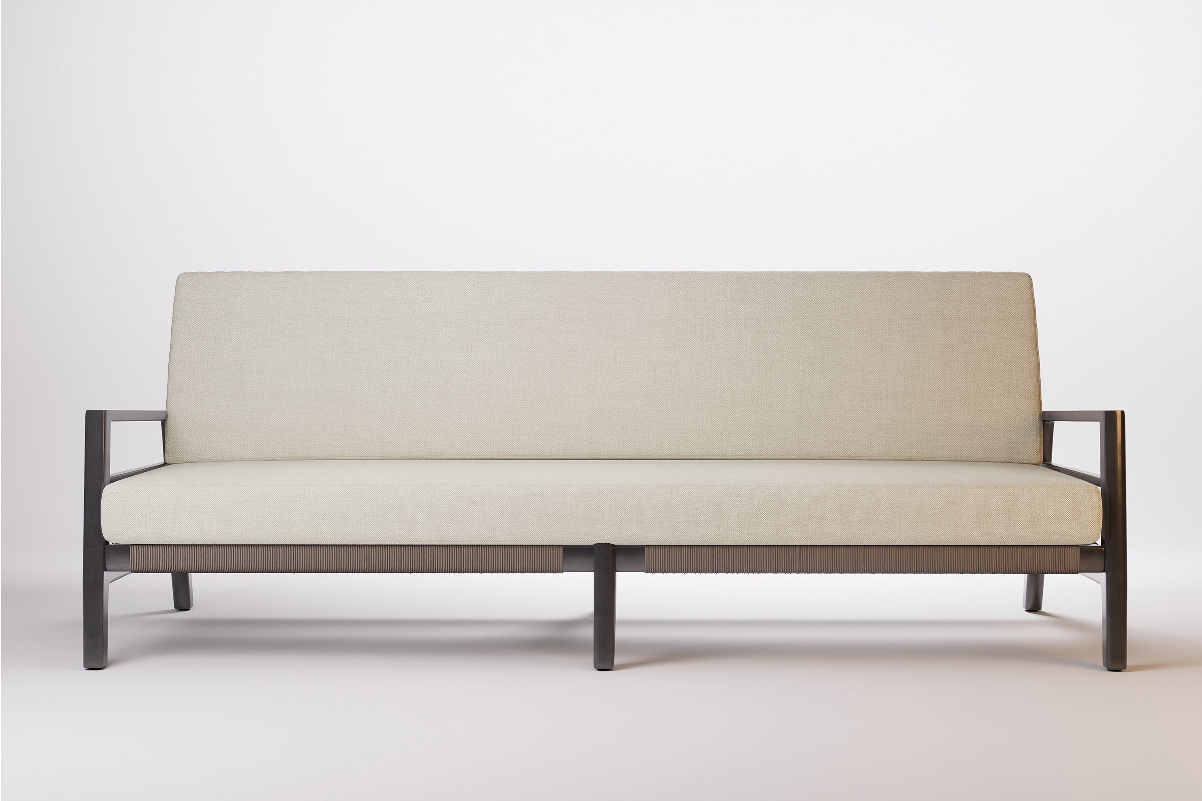 Copenhagen Outdoor Sofa 3 Seat Aluminium
