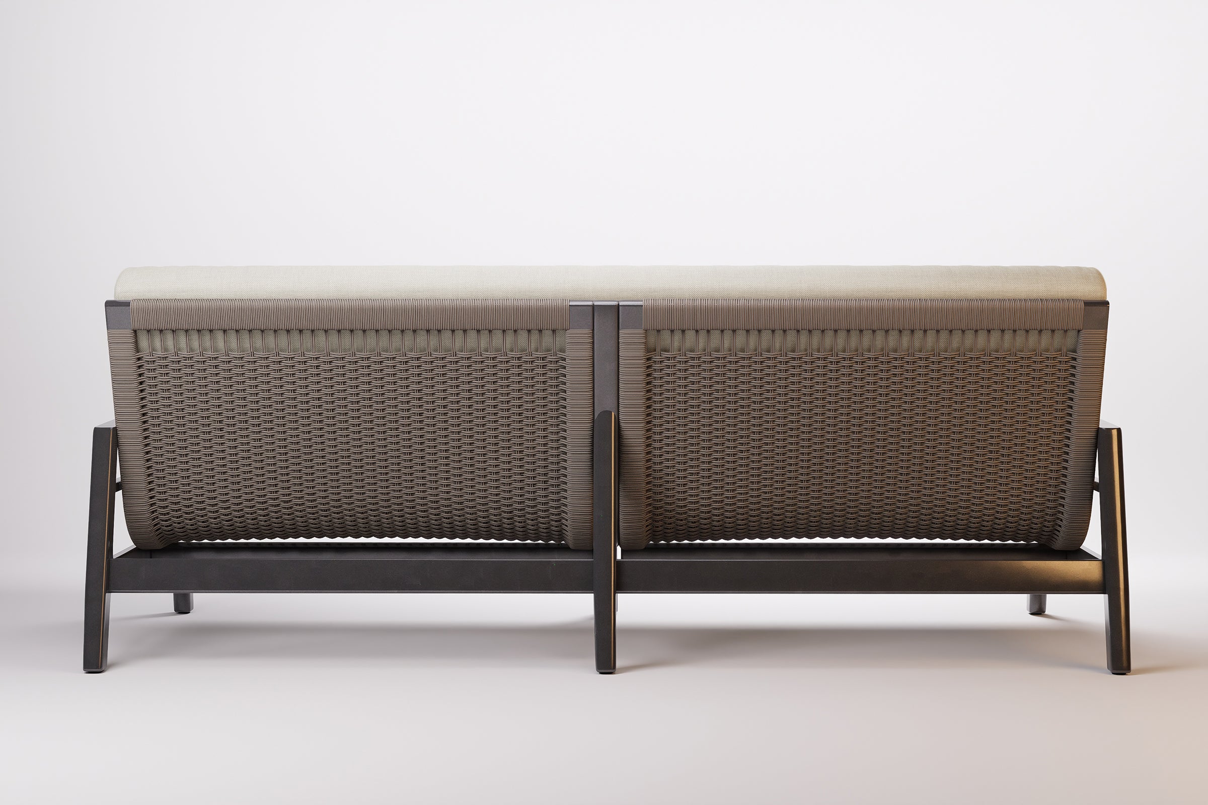 Copenhagen Outdoor Sofa 3 Seat Aluminium