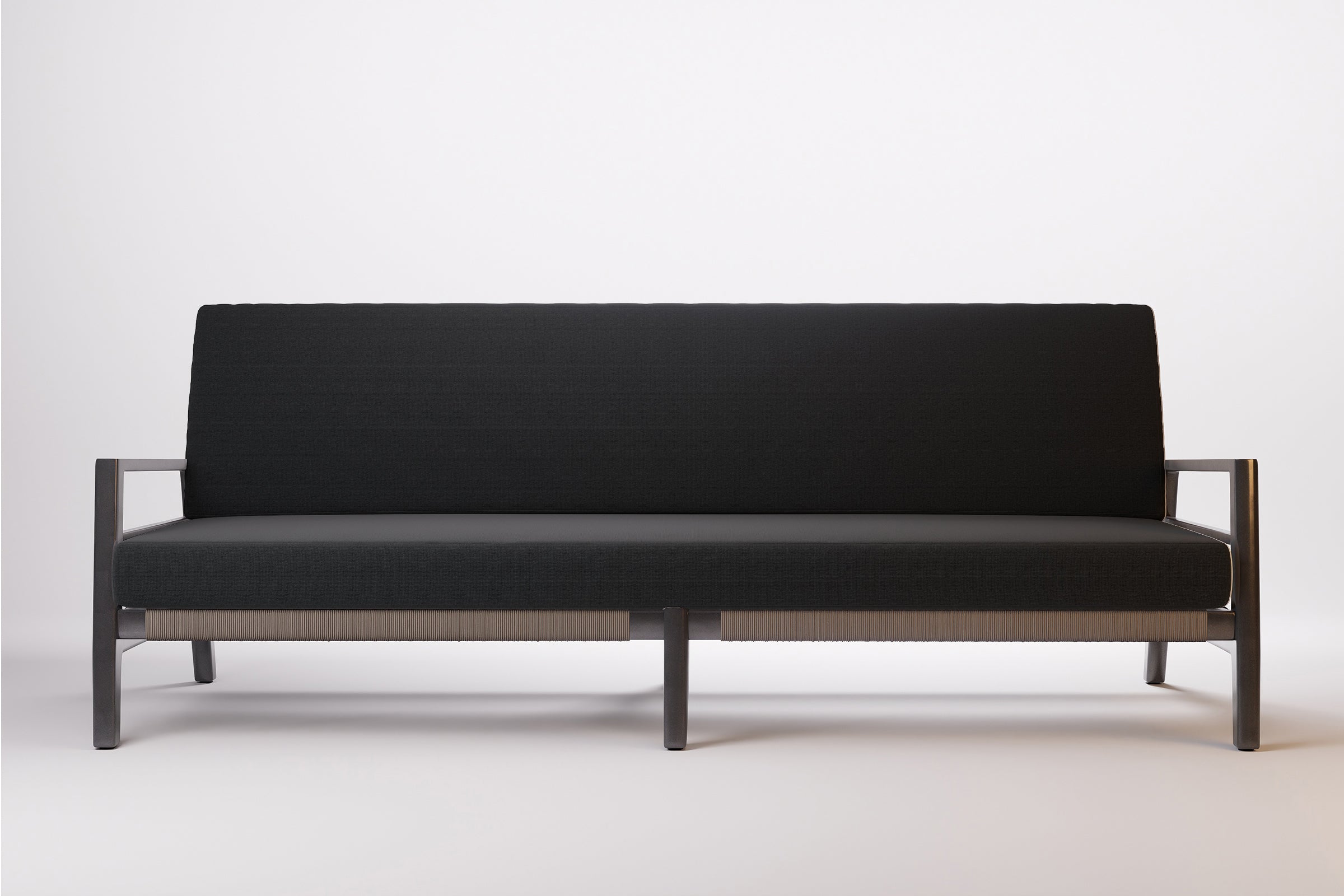 Copenhagen Outdoor Sofa 3 Seat Aluminium