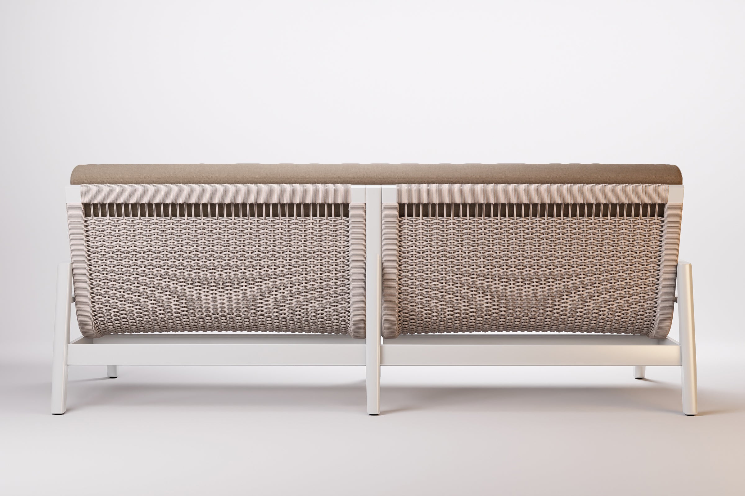 Copenhagen Outdoor Sofa 3 Seat Aluminium