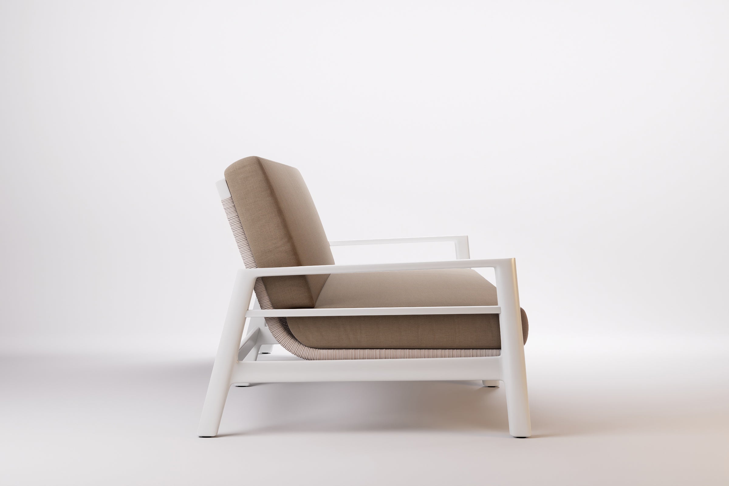 Copenhagen Outdoor Sofa 3 Seat Aluminium