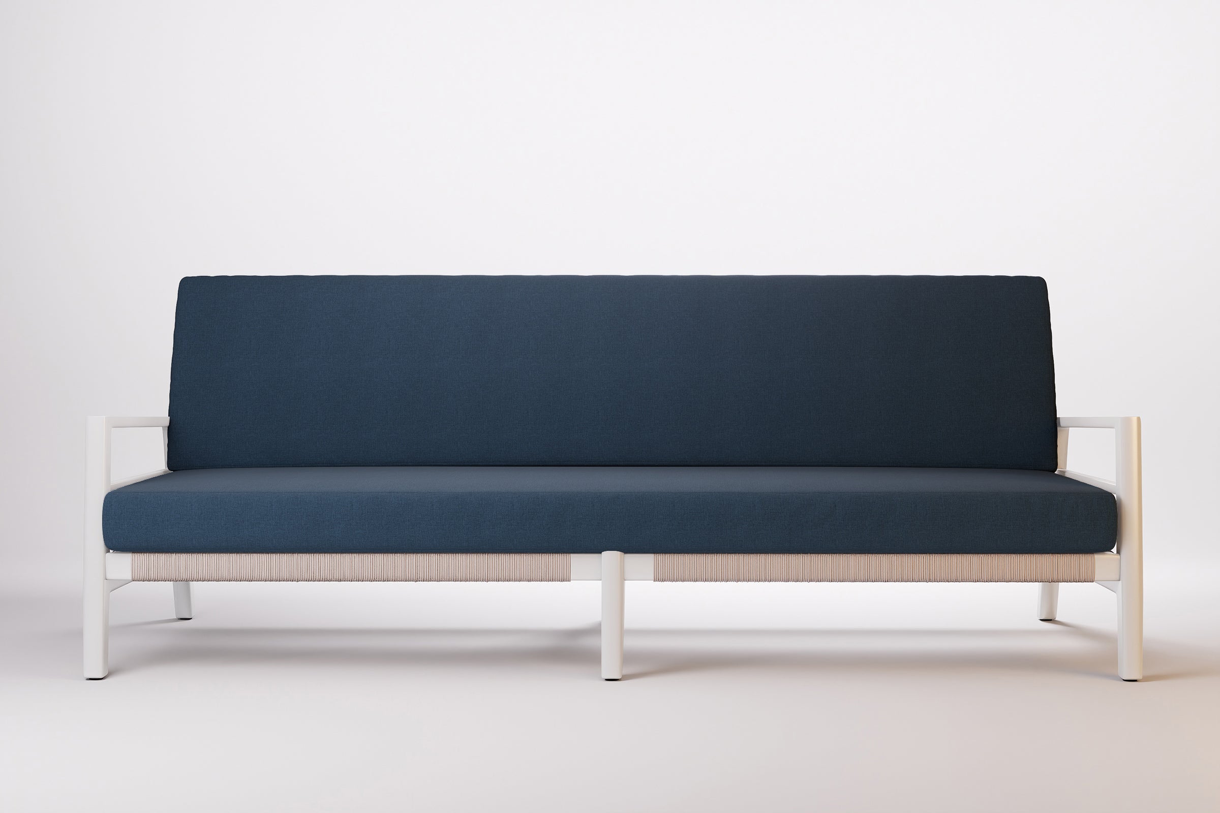 Copenhagen Outdoor Sofa 3 Seat Aluminium