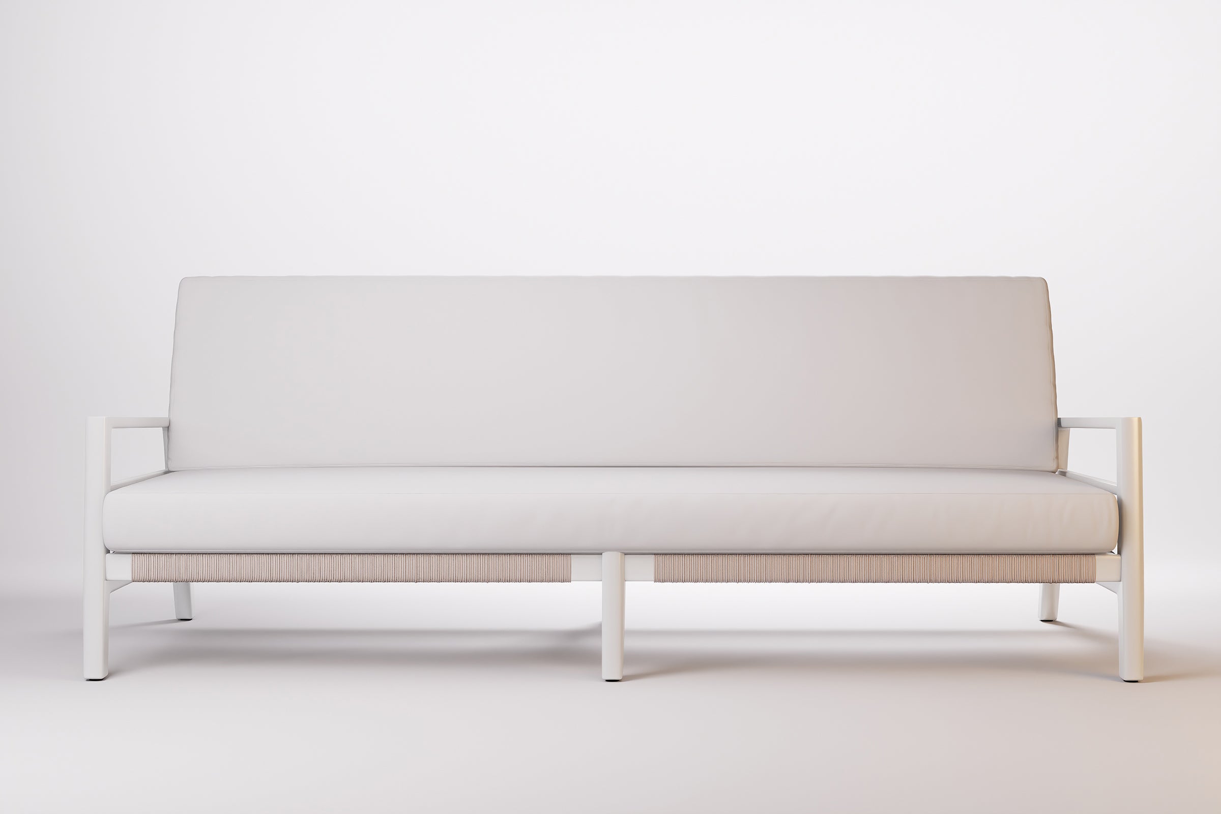 Copenhagen Outdoor Sofa 3 Seat Aluminium