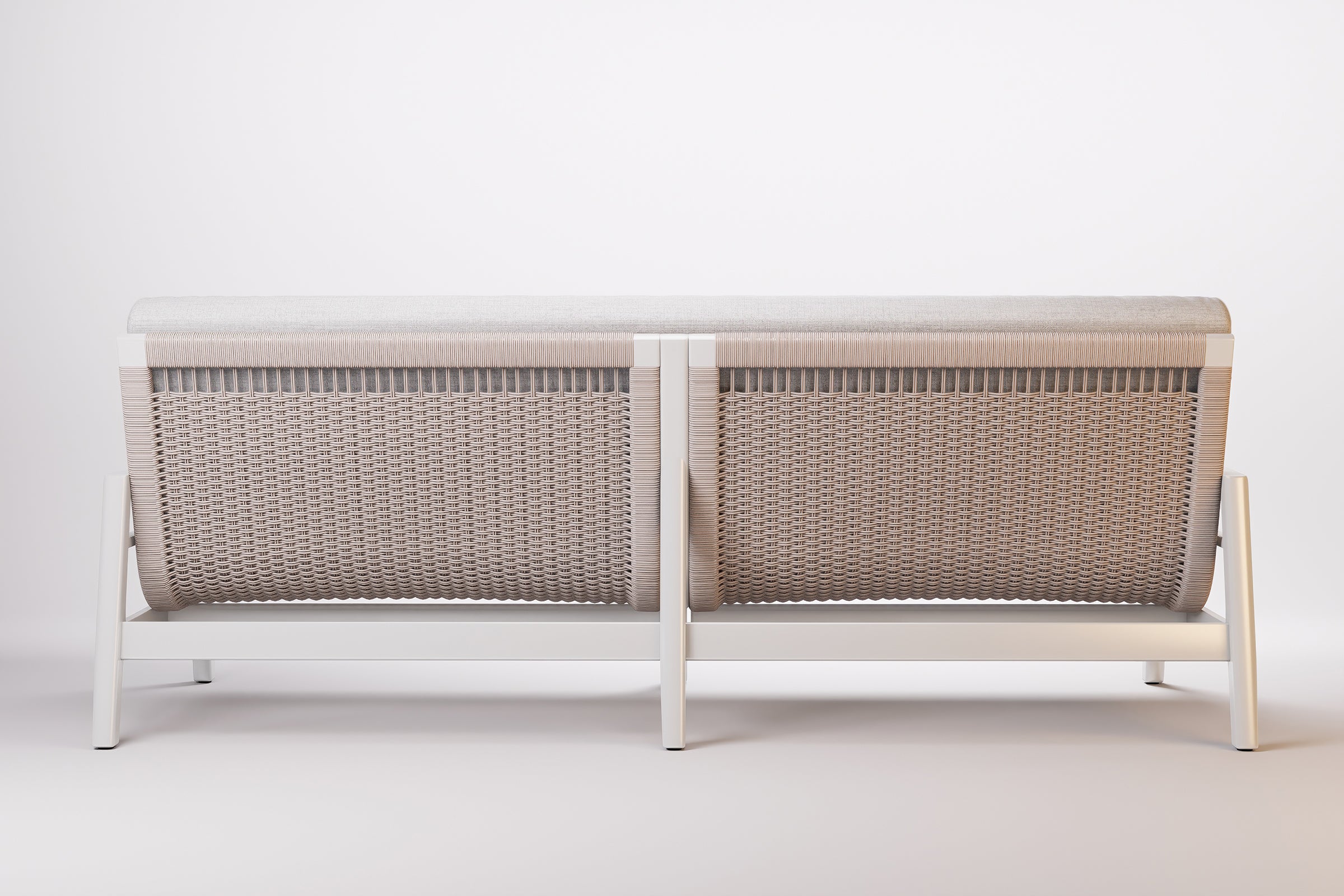 Copenhagen Outdoor Sofa 3 Seat Aluminium