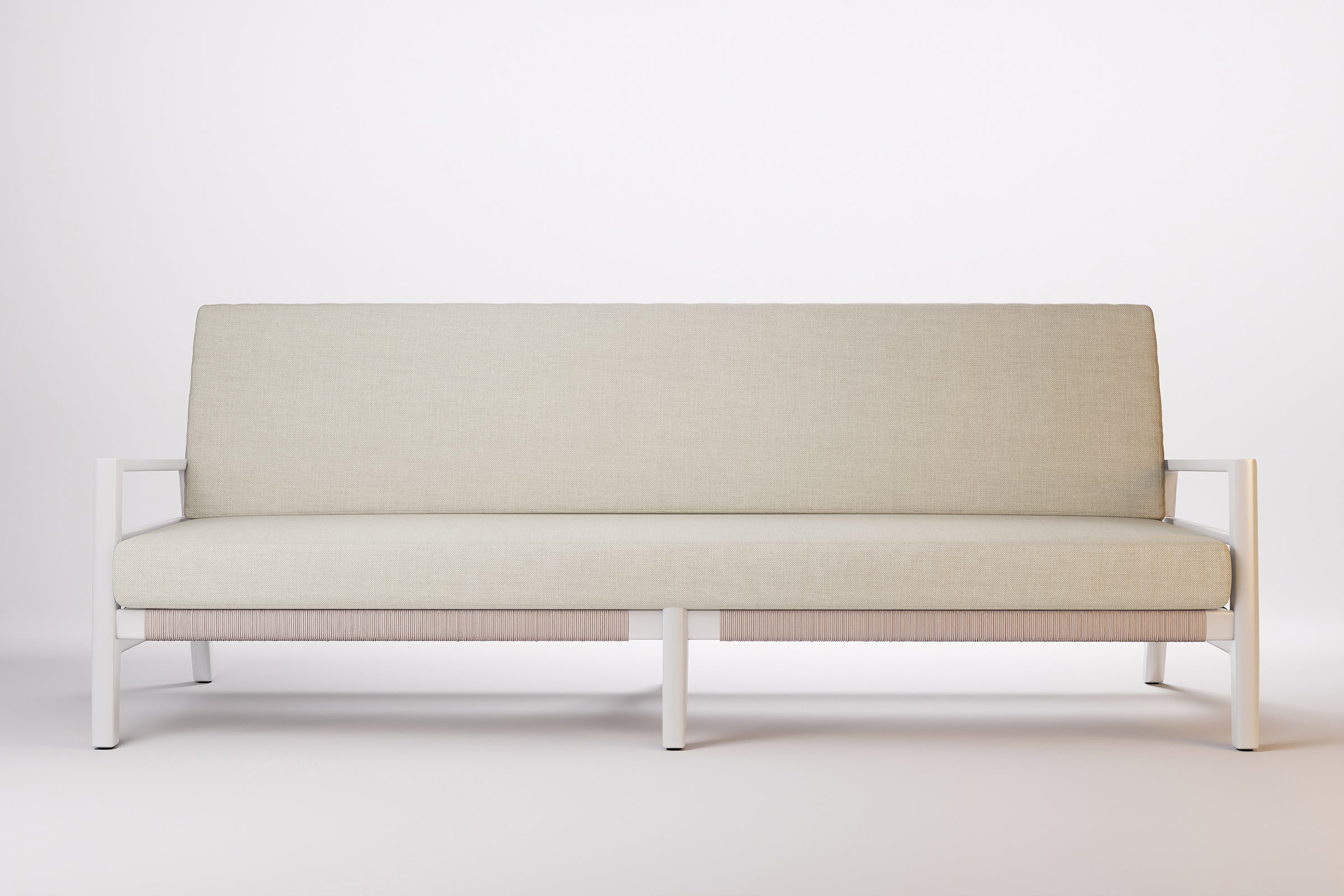 Copenhagen Outdoor Sofa 3 Seat Aluminium