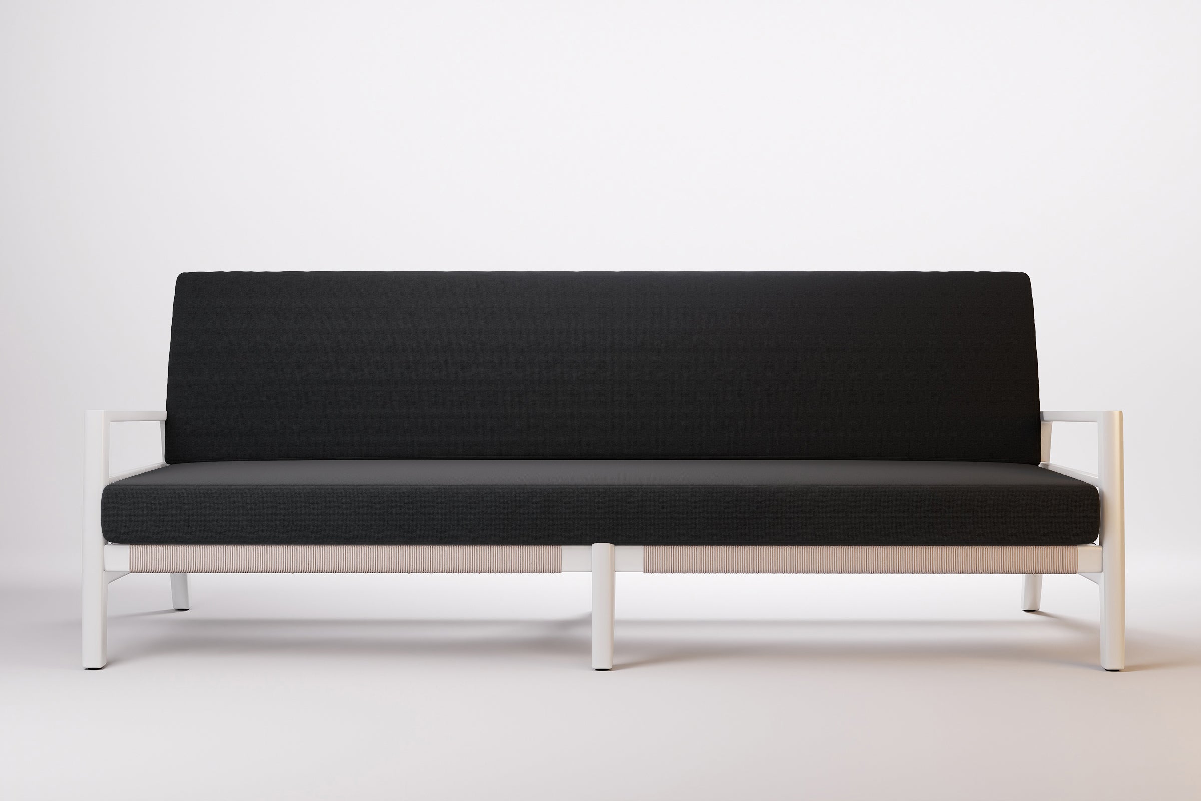 Copenhagen Outdoor Sofa 3 Seat Aluminium