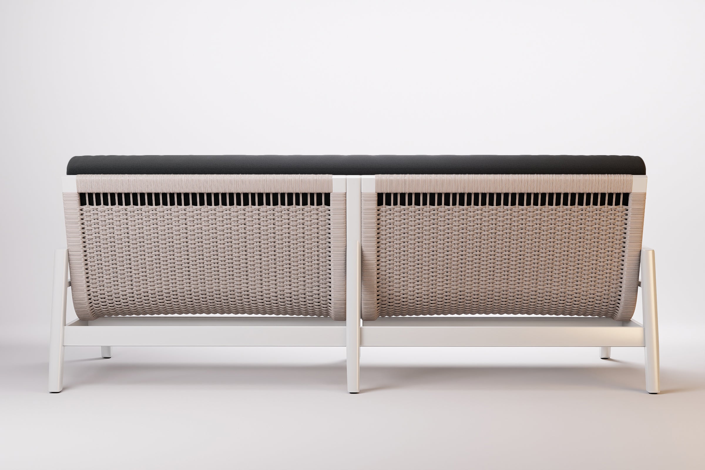 Copenhagen Outdoor Sofa 3 Seat Aluminium