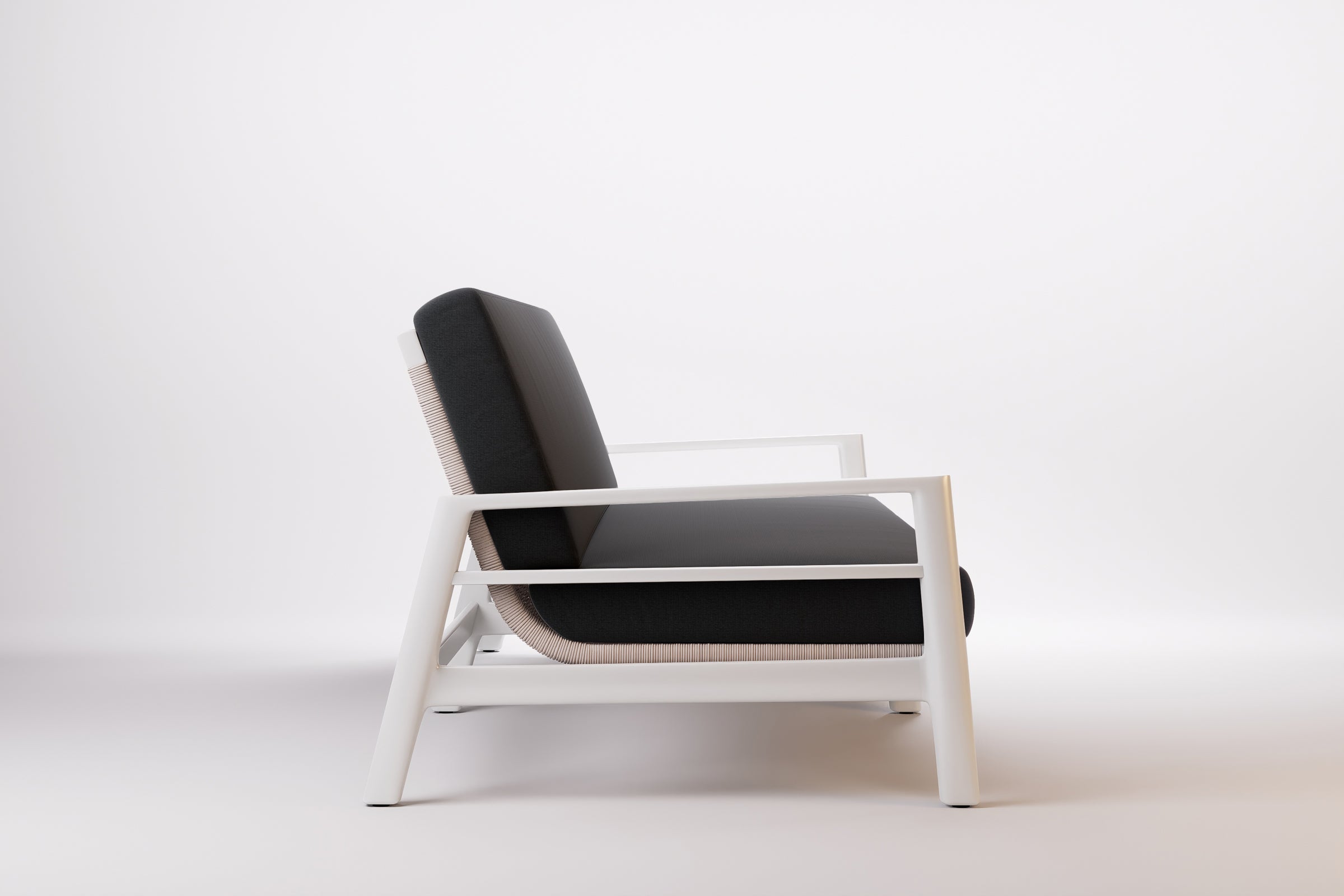 Copenhagen Outdoor Sofa 3 Seat Aluminium