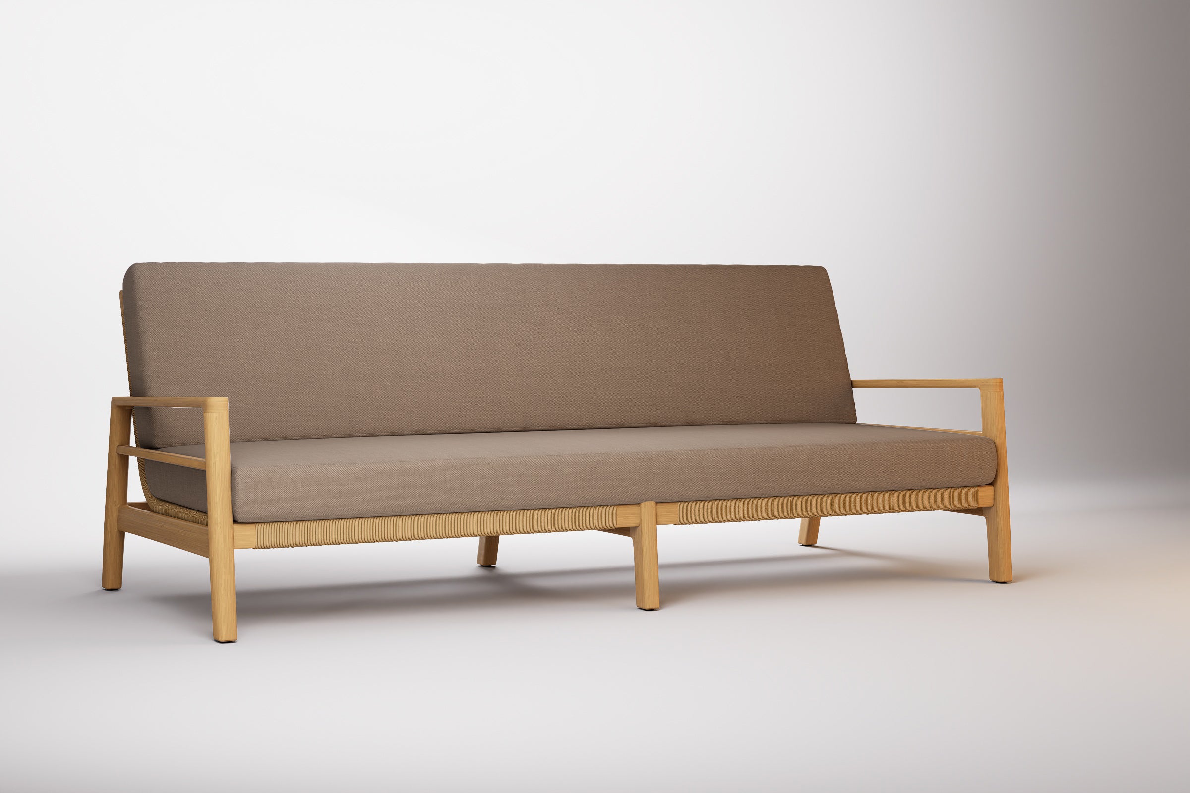Copenhagen Outdoor Sofa 3 Seat Teak