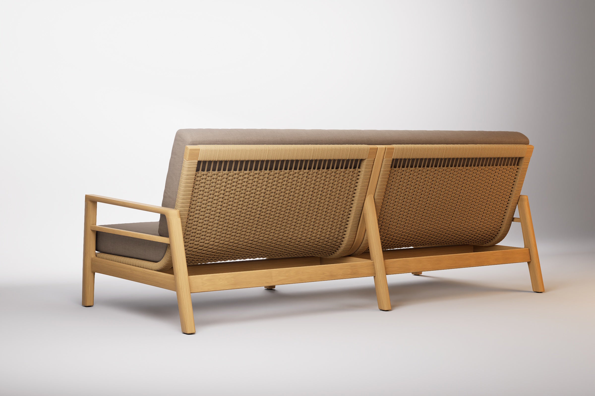 Copenhagen Outdoor Sofa 3 Seat Teak