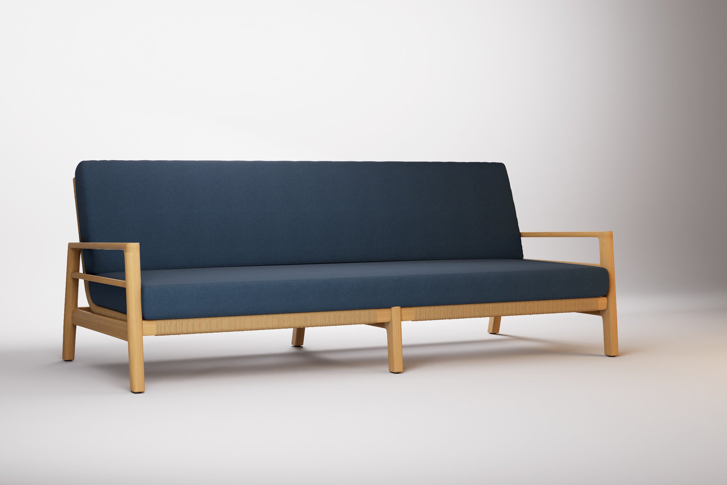 Copenhagen Outdoor Sofa 3 Seat Teak