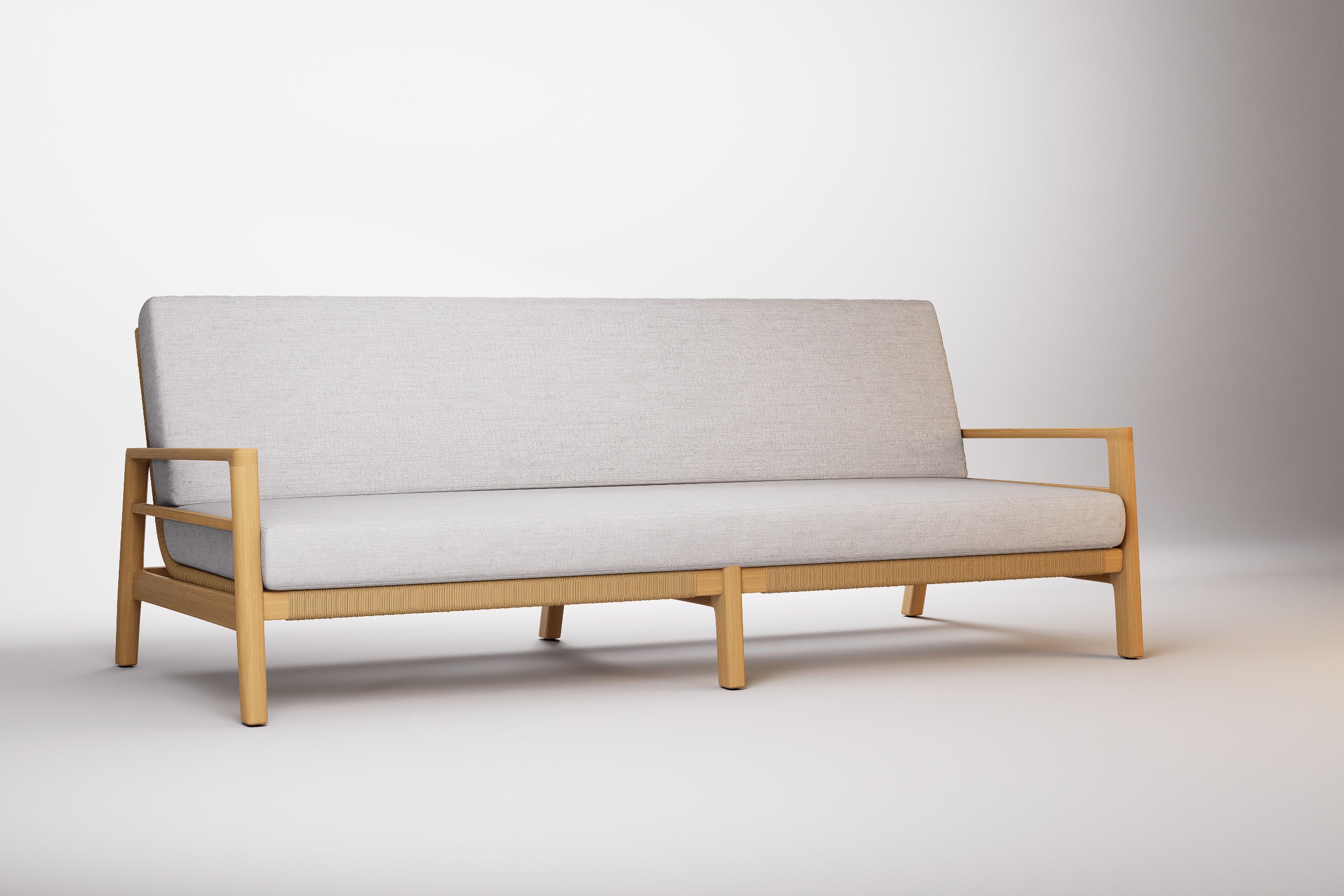 Copenhagen Outdoor Sofa 3 Seat Teak
