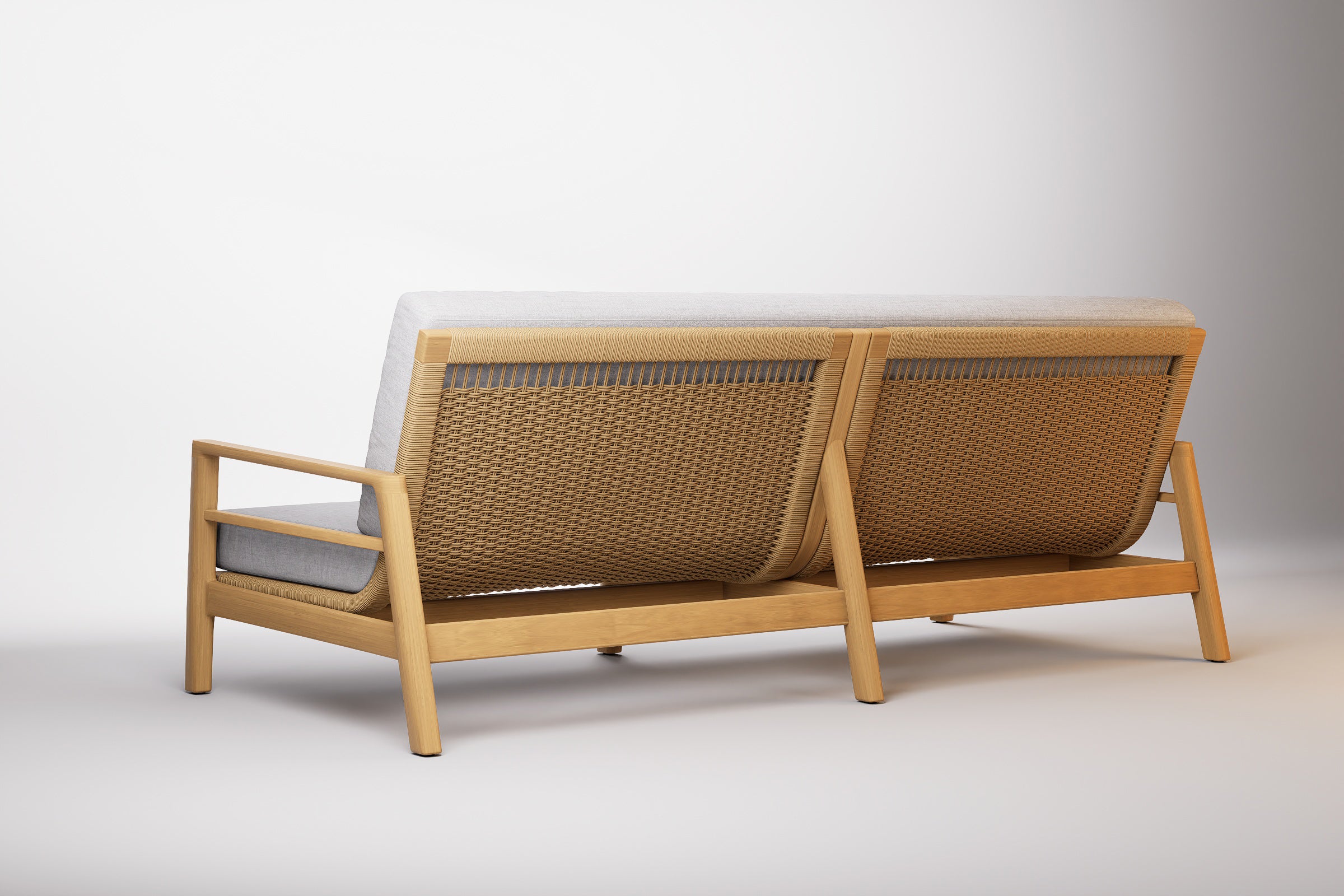 Copenhagen Outdoor Sofa 3 Seat Teak