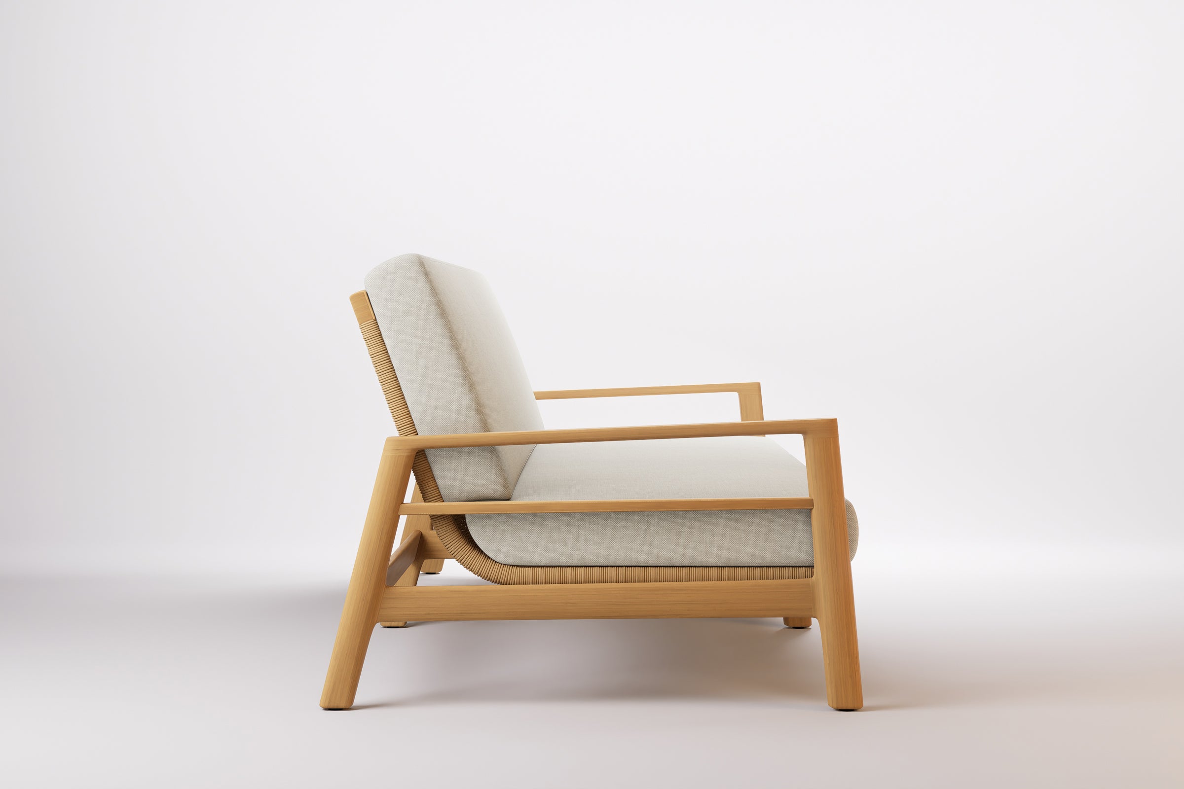 Copenhagen Outdoor Sofa 3 Seat Teak