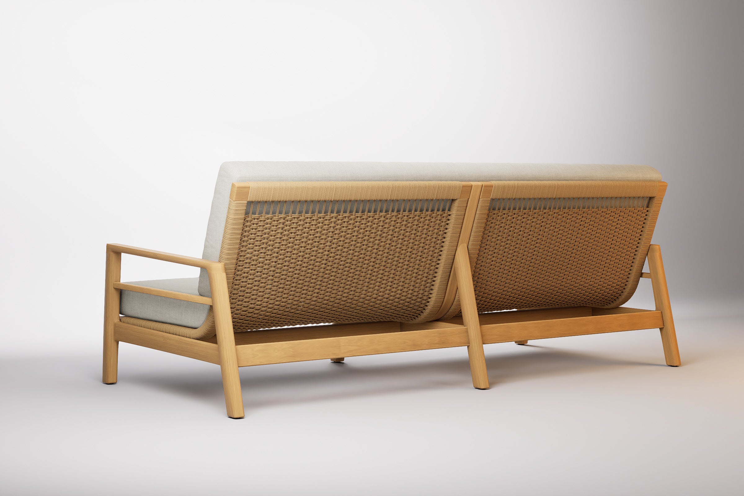 Copenhagen Outdoor Sofa 3 Seat Teak