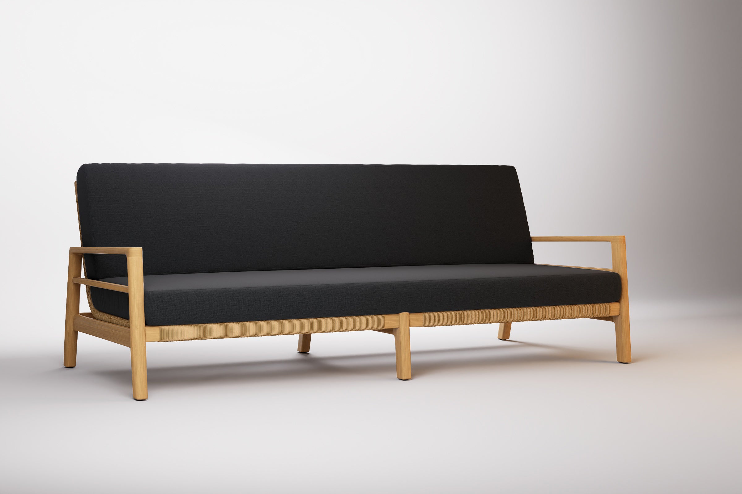 Copenhagen Outdoor Sofa 3 Seat Teak