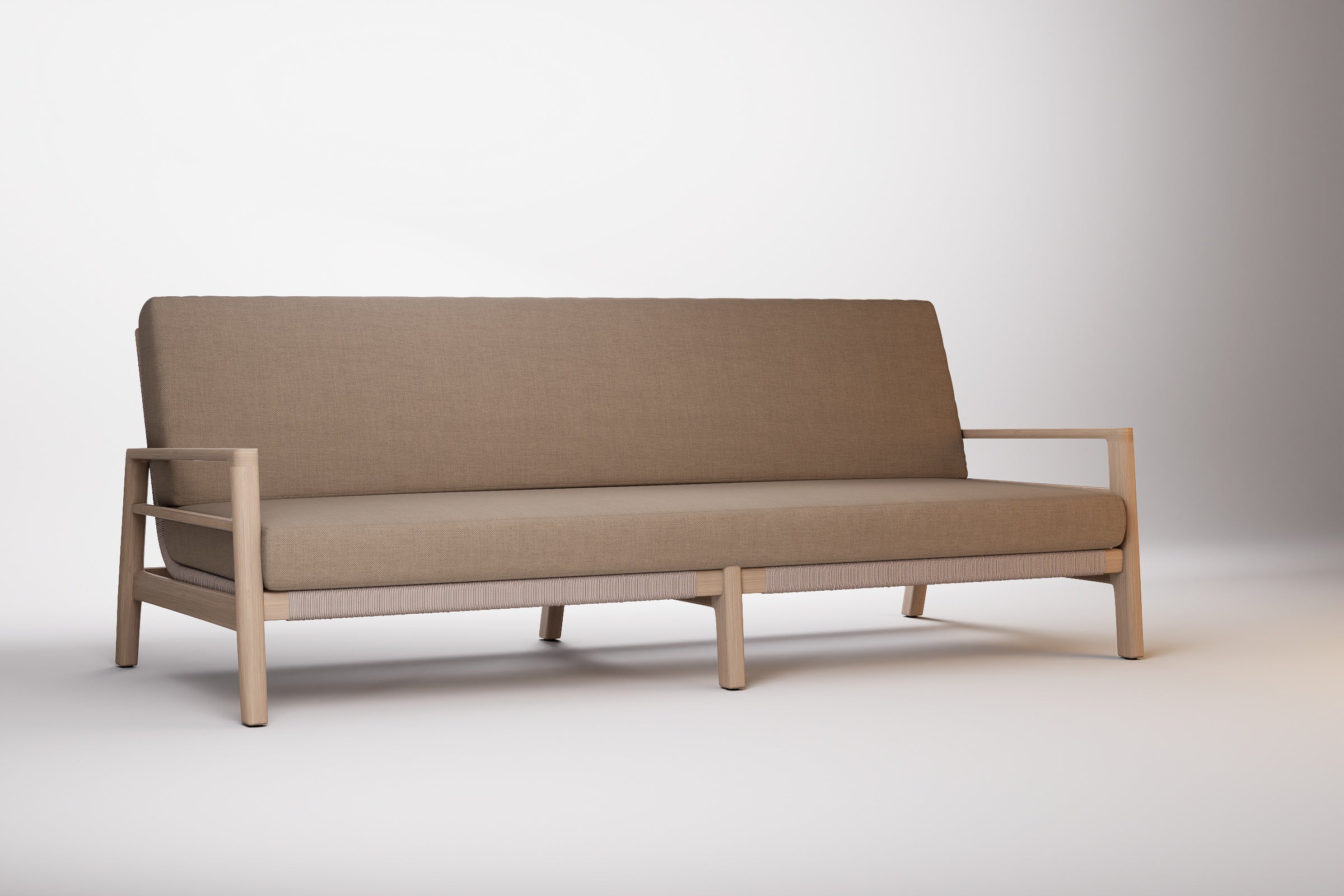 Copenhagen Outdoor Sofa 3 Seat Teak