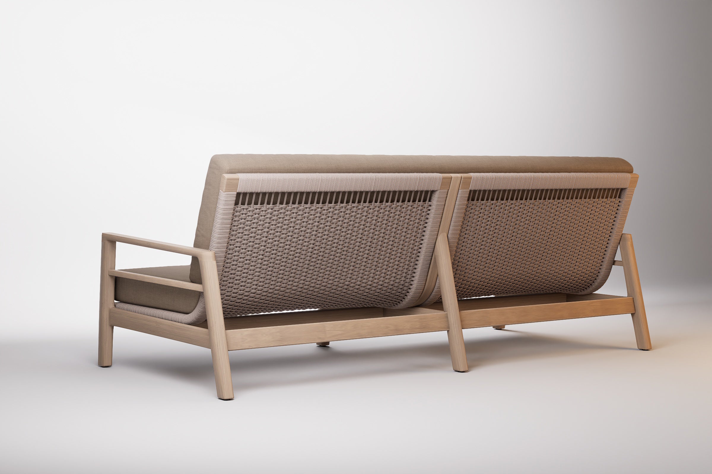 Copenhagen Outdoor Sofa 3 Seat Teak