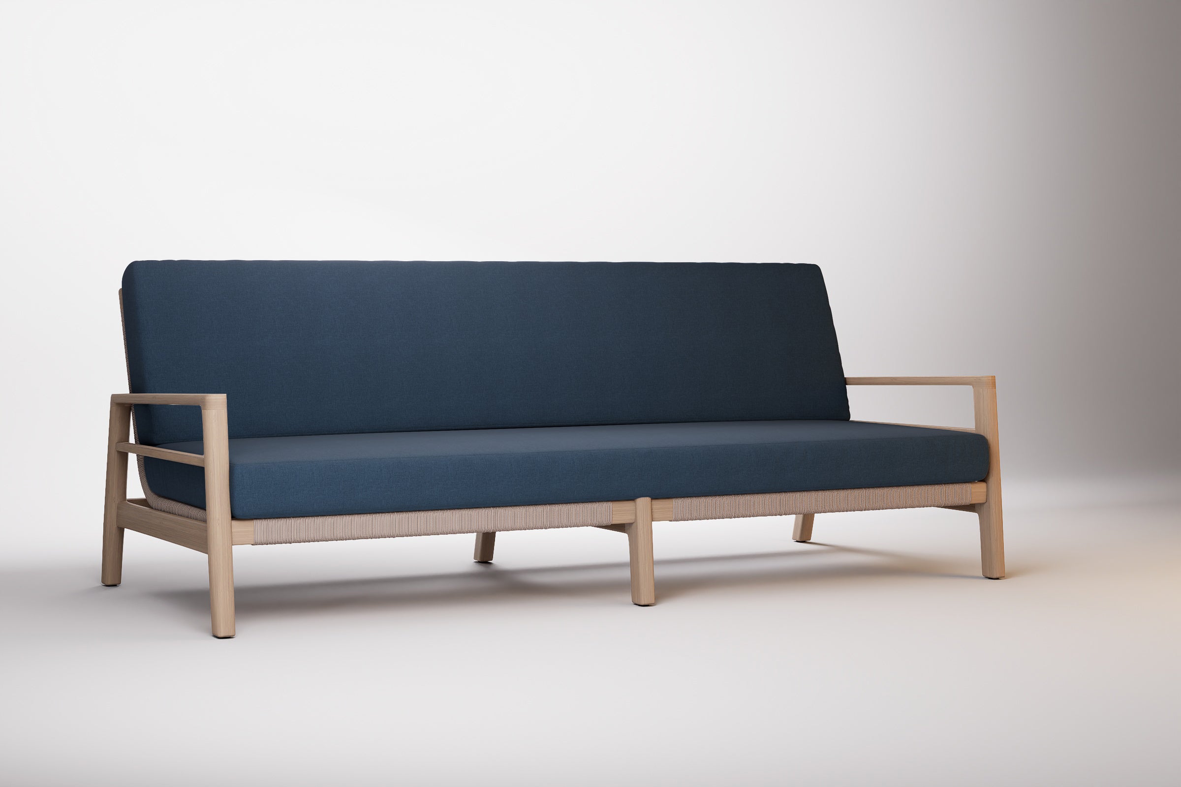 Copenhagen Outdoor Sofa 3 Seat Teak