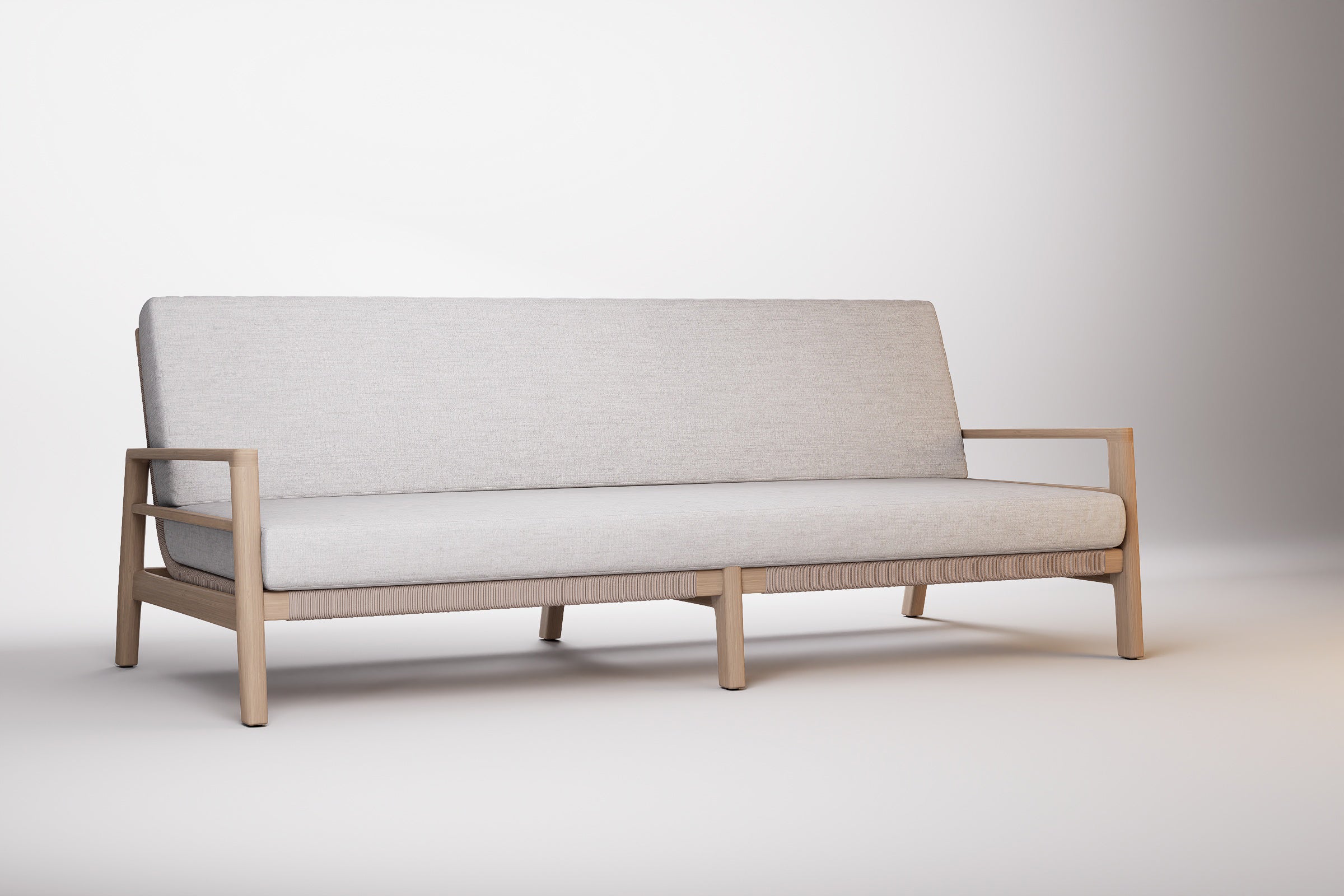 Copenhagen Outdoor Sofa 3 Seat Teak