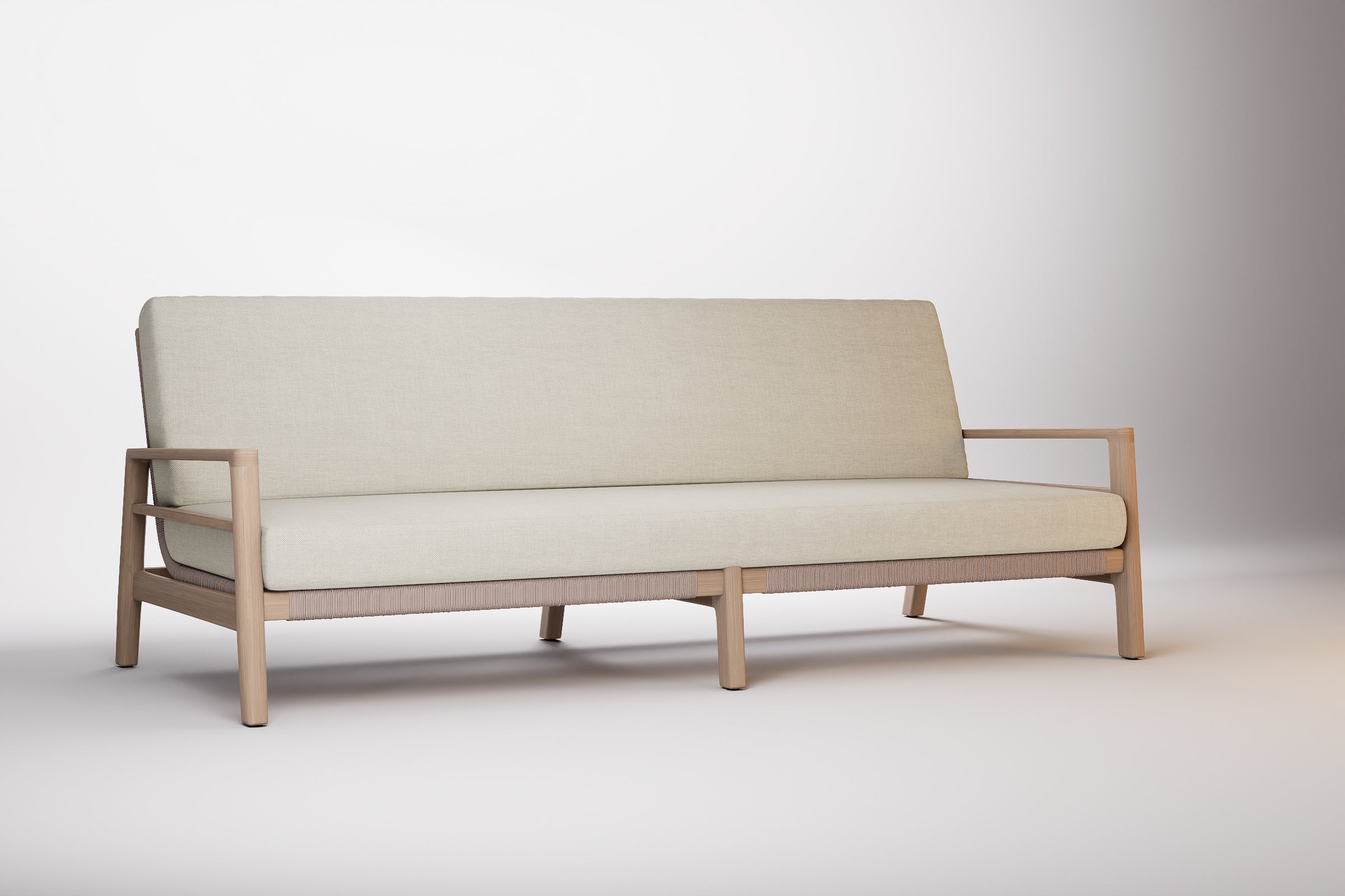 Copenhagen Outdoor Sofa 3 Seat Teak