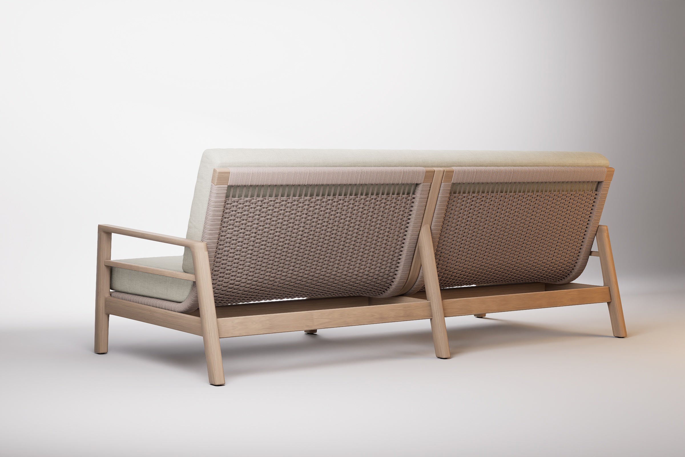 Copenhagen Outdoor Sofa 3 Seat Teak