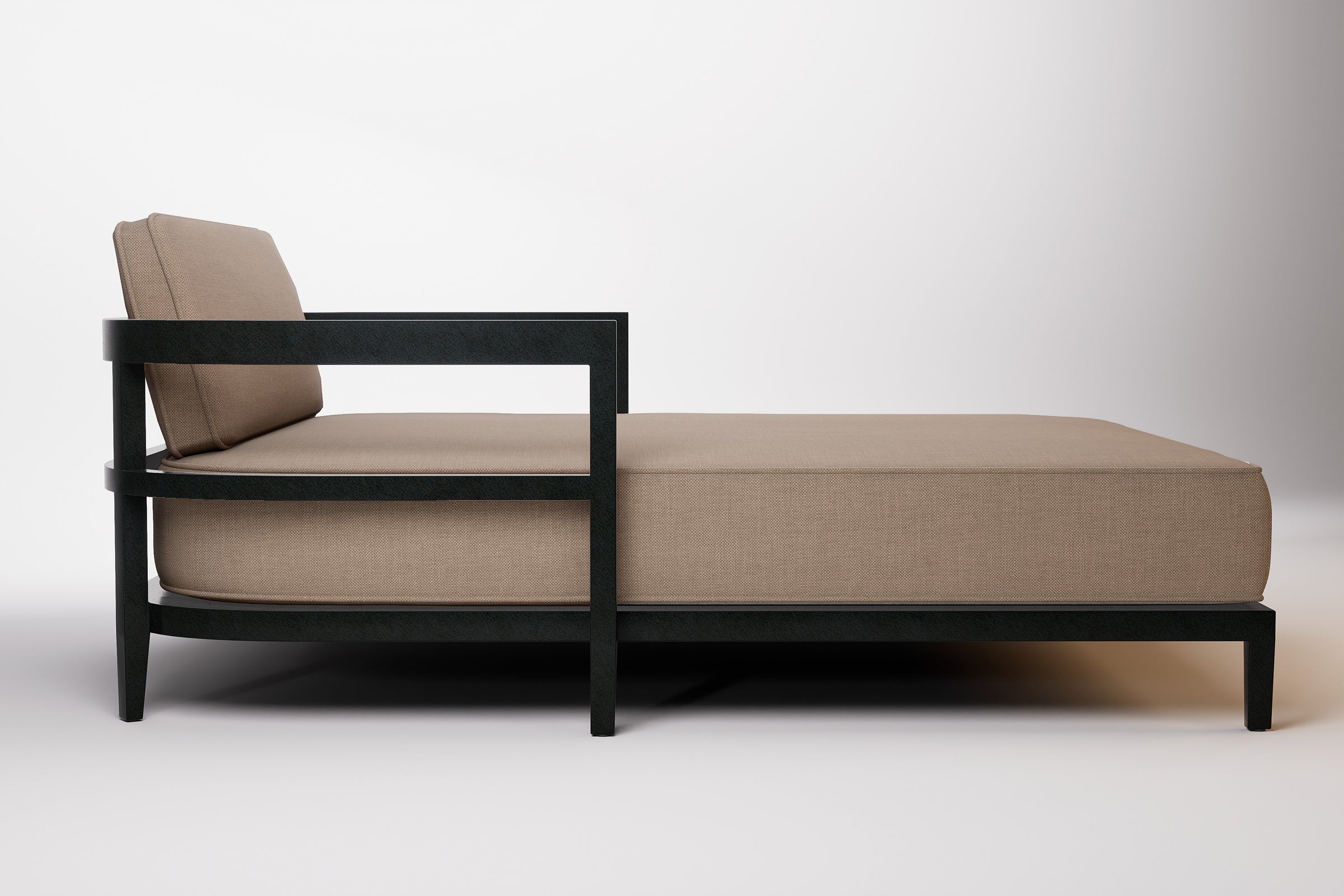 Rome Outdoor Daybed Aluminium Teak