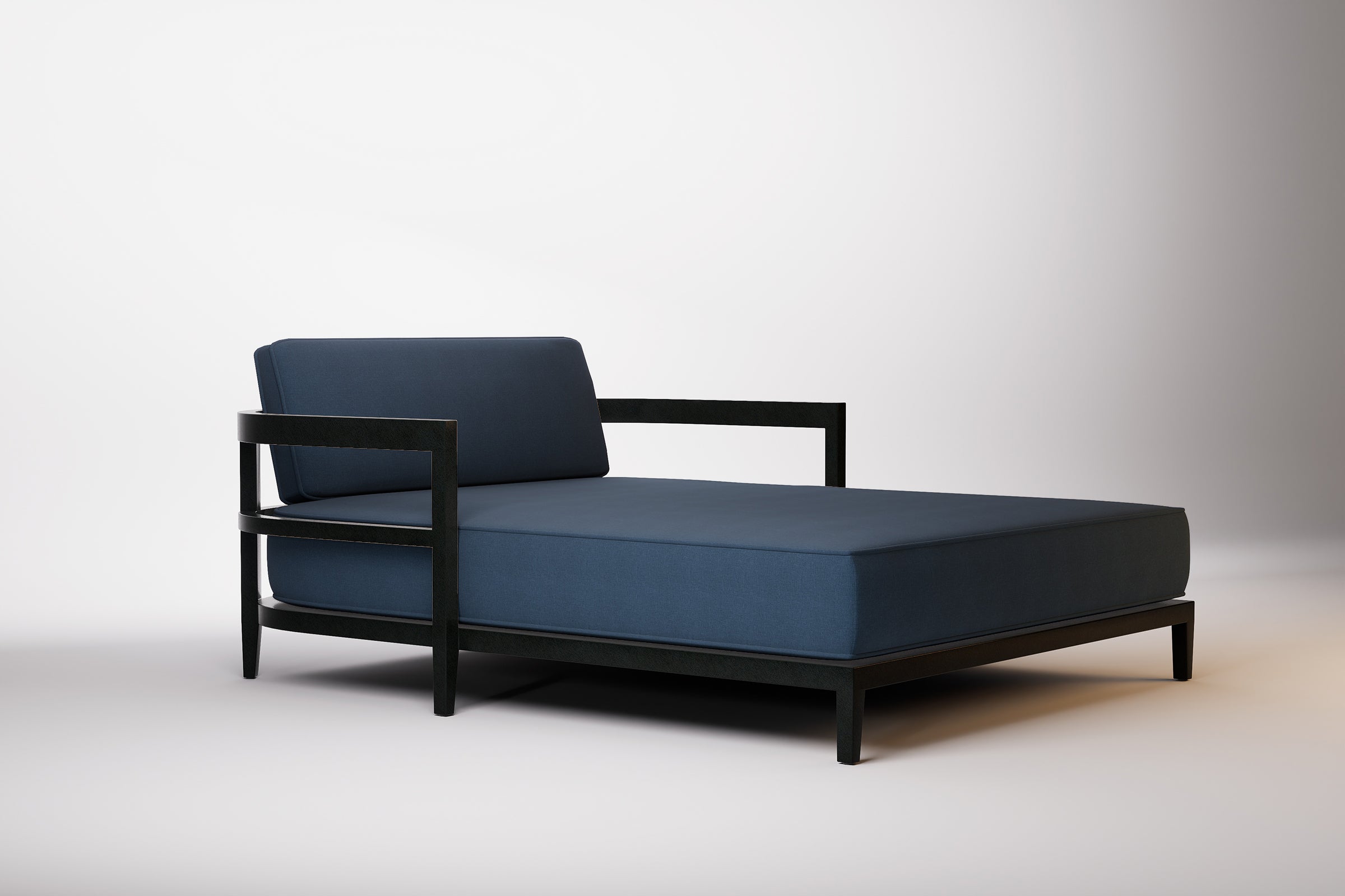 Rome Outdoor Daybed Aluminium Teak
