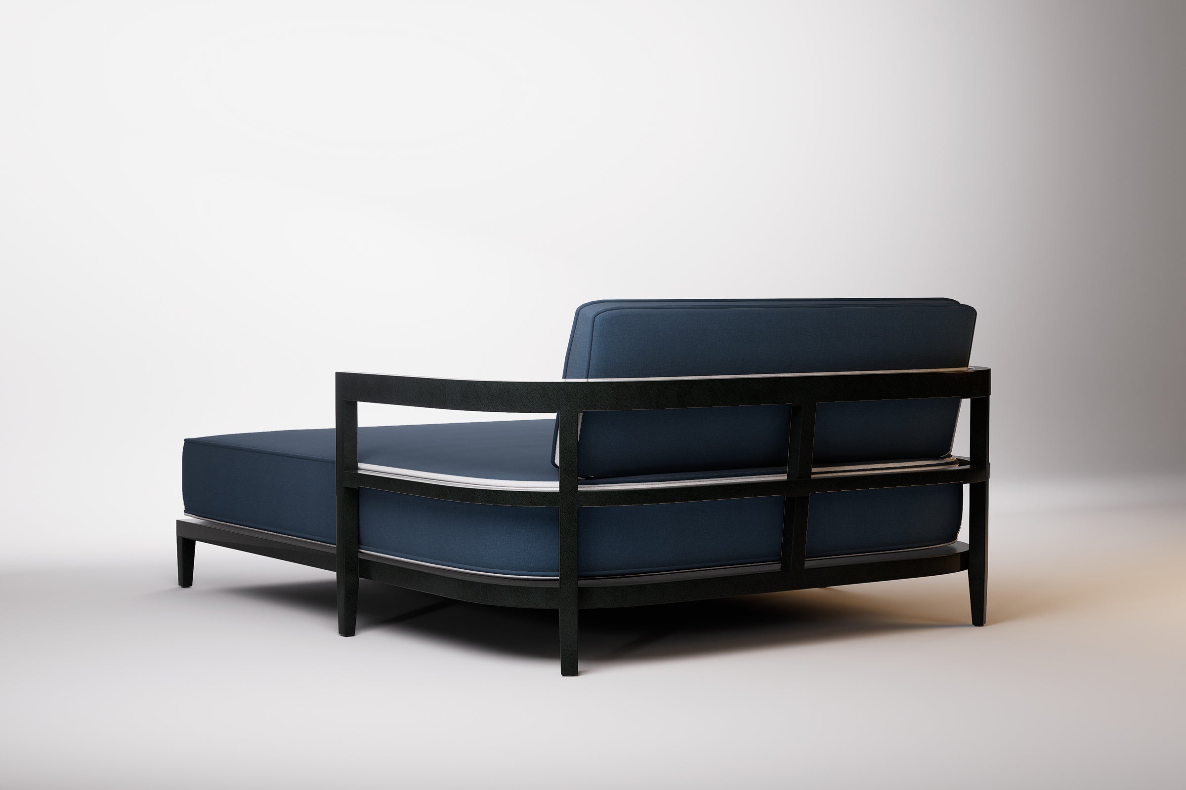 Rome Outdoor Daybed Aluminium Teak