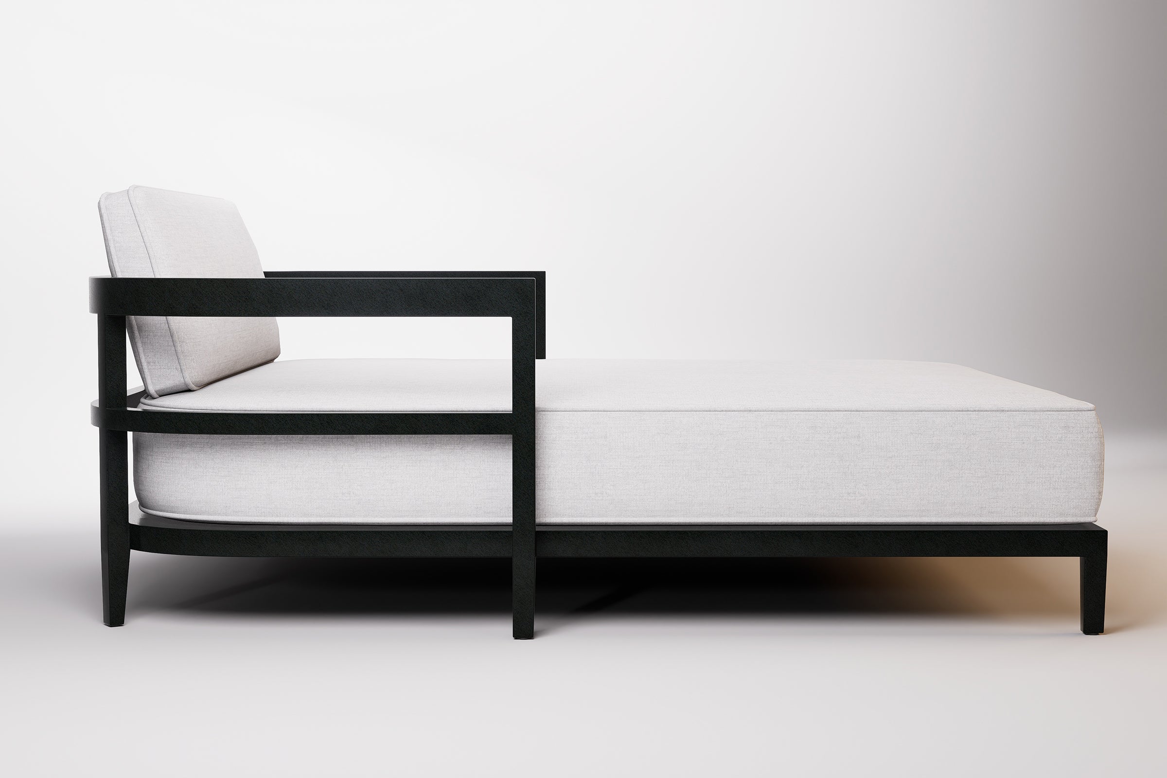 Rome Outdoor Daybed Aluminium Teak