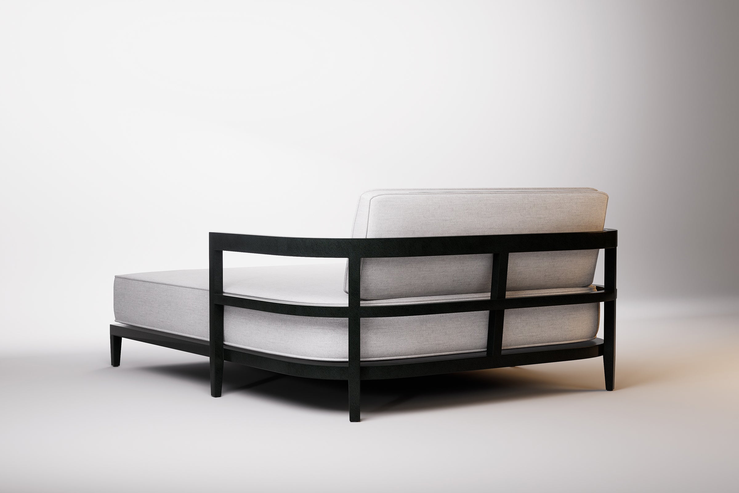 Rome Outdoor Daybed Aluminium Teak