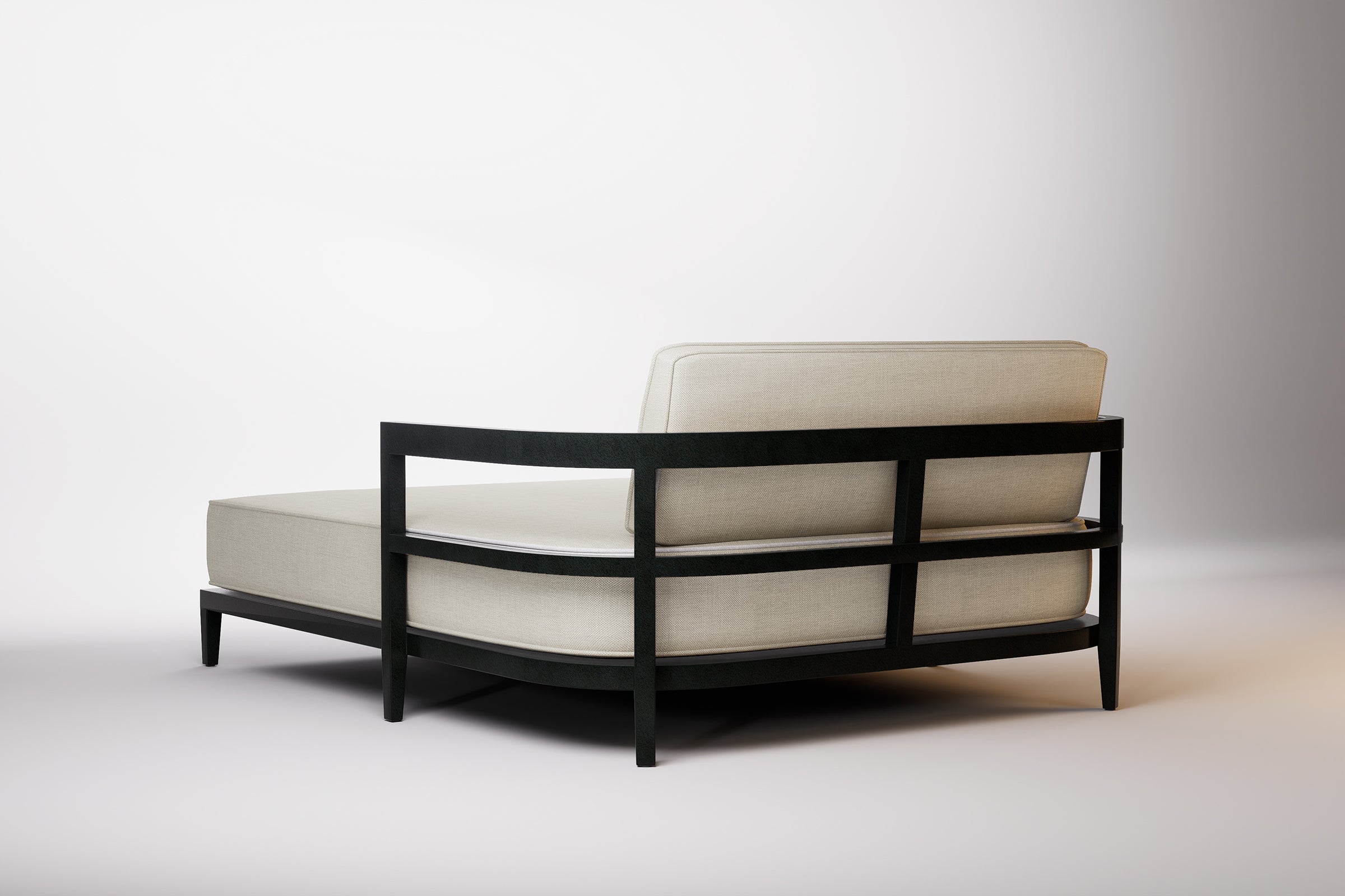 Rome Outdoor Daybed Aluminium Teak