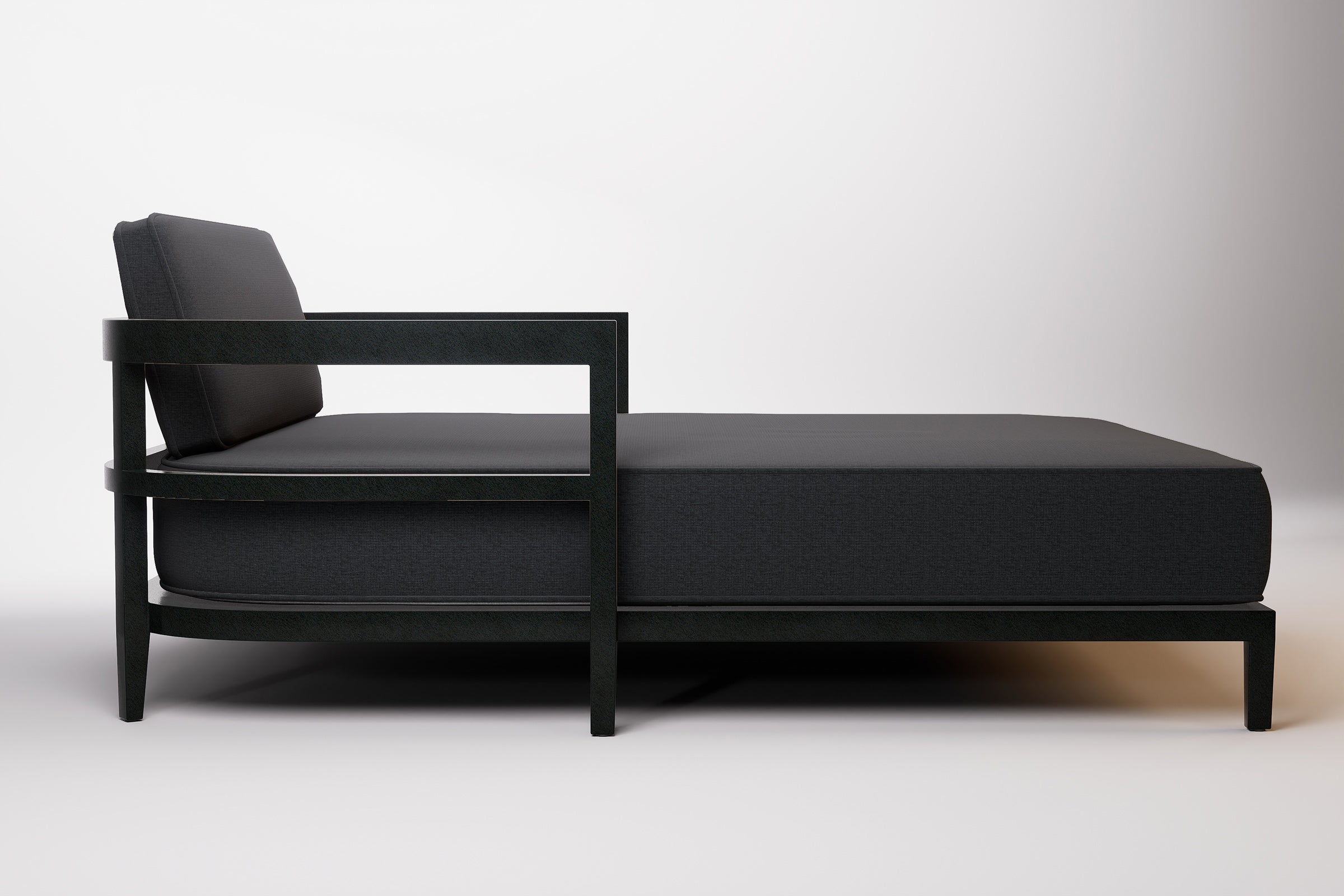 Rome Outdoor Daybed Aluminium Teak