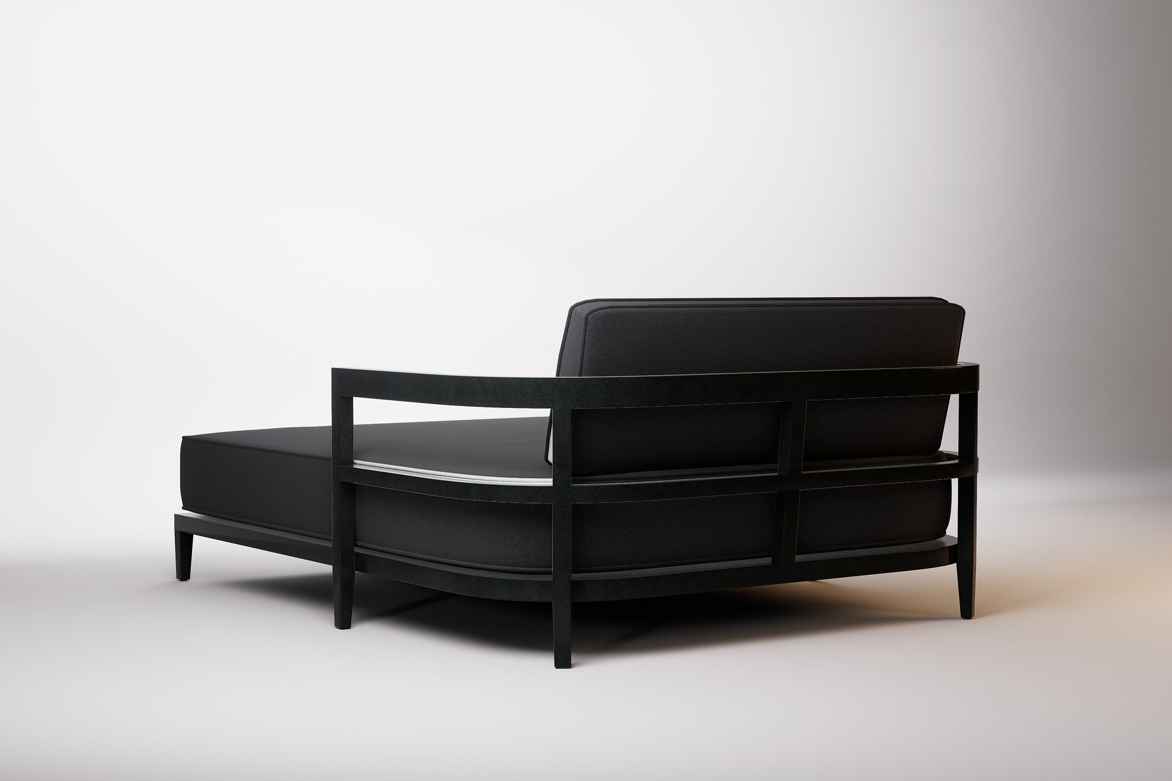 Rome Outdoor Daybed Aluminium Teak