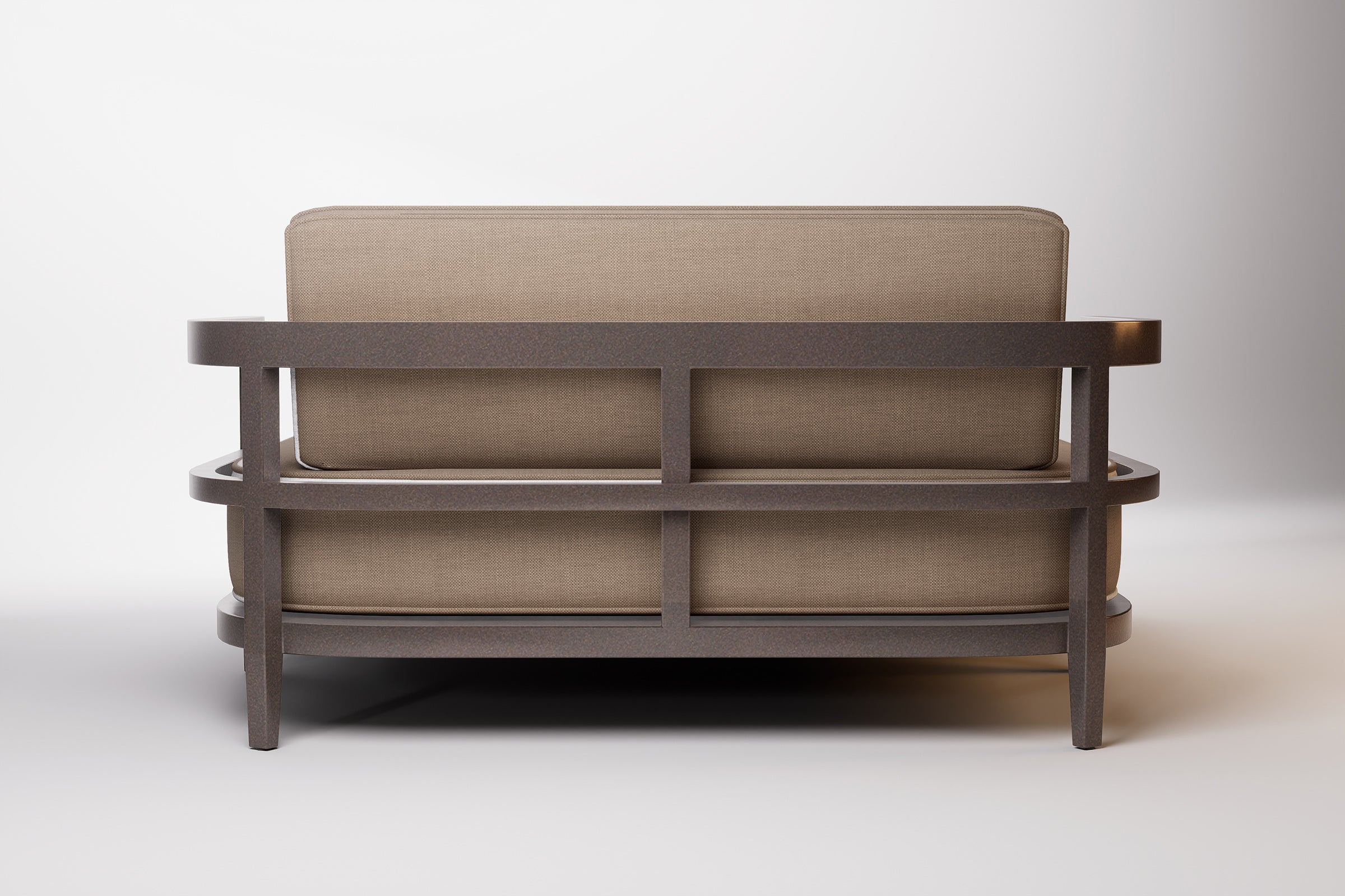 Rome Outdoor Daybed Aluminium Teak