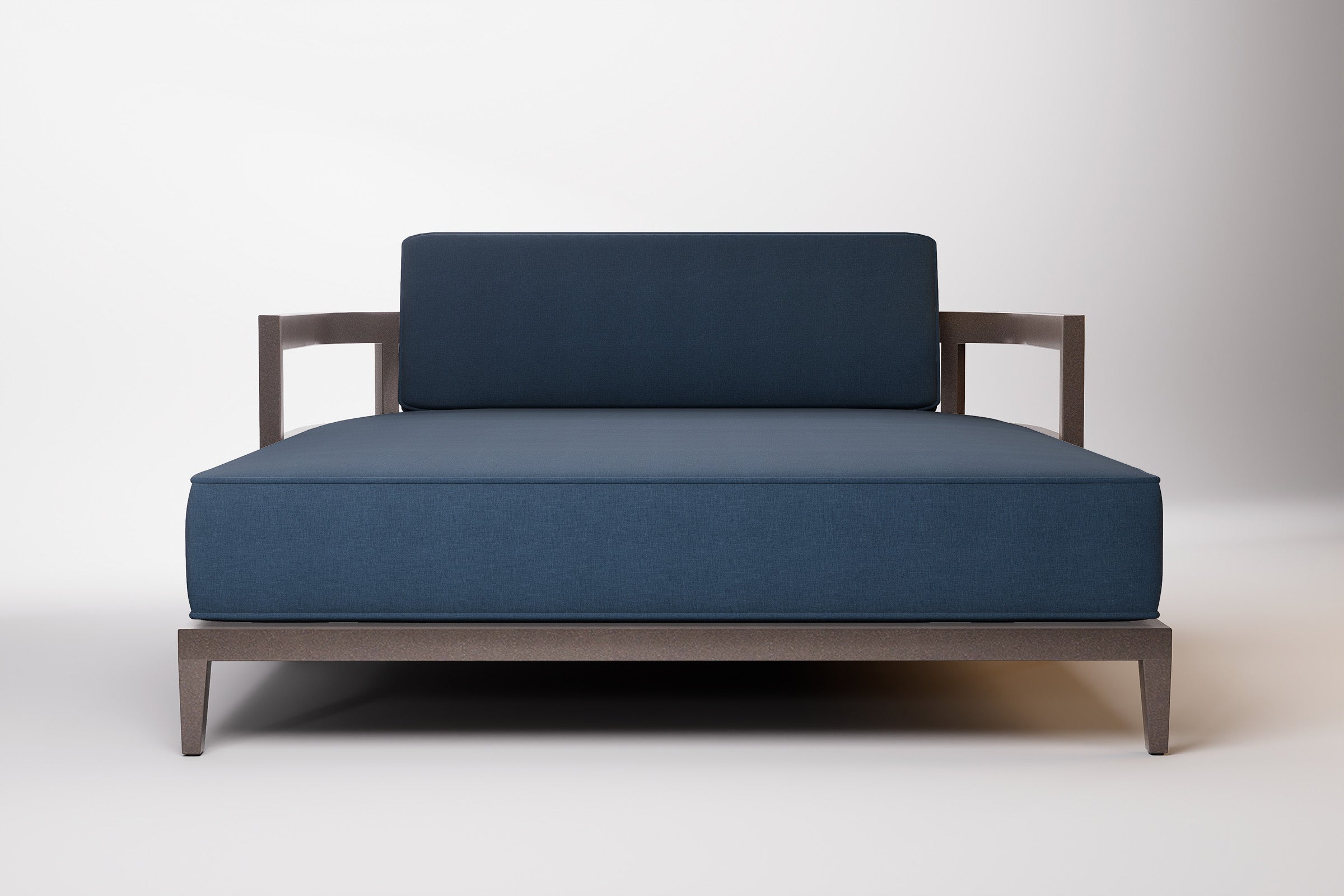 Rome Outdoor Daybed Aluminium Teak